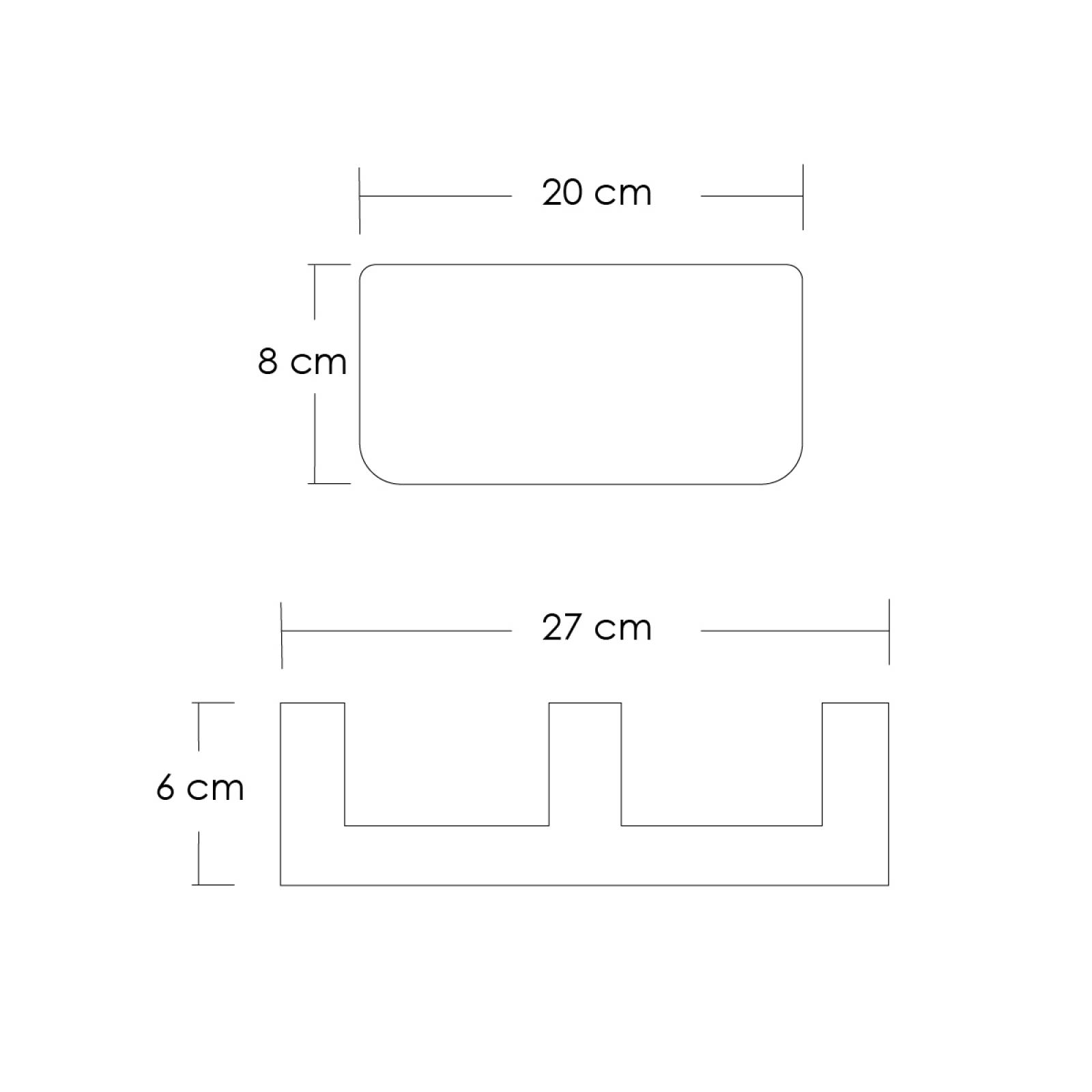 Macetero Minimalista Base de bambú con 3 Patas, Maceta de cerámica 21 cm (Verde)