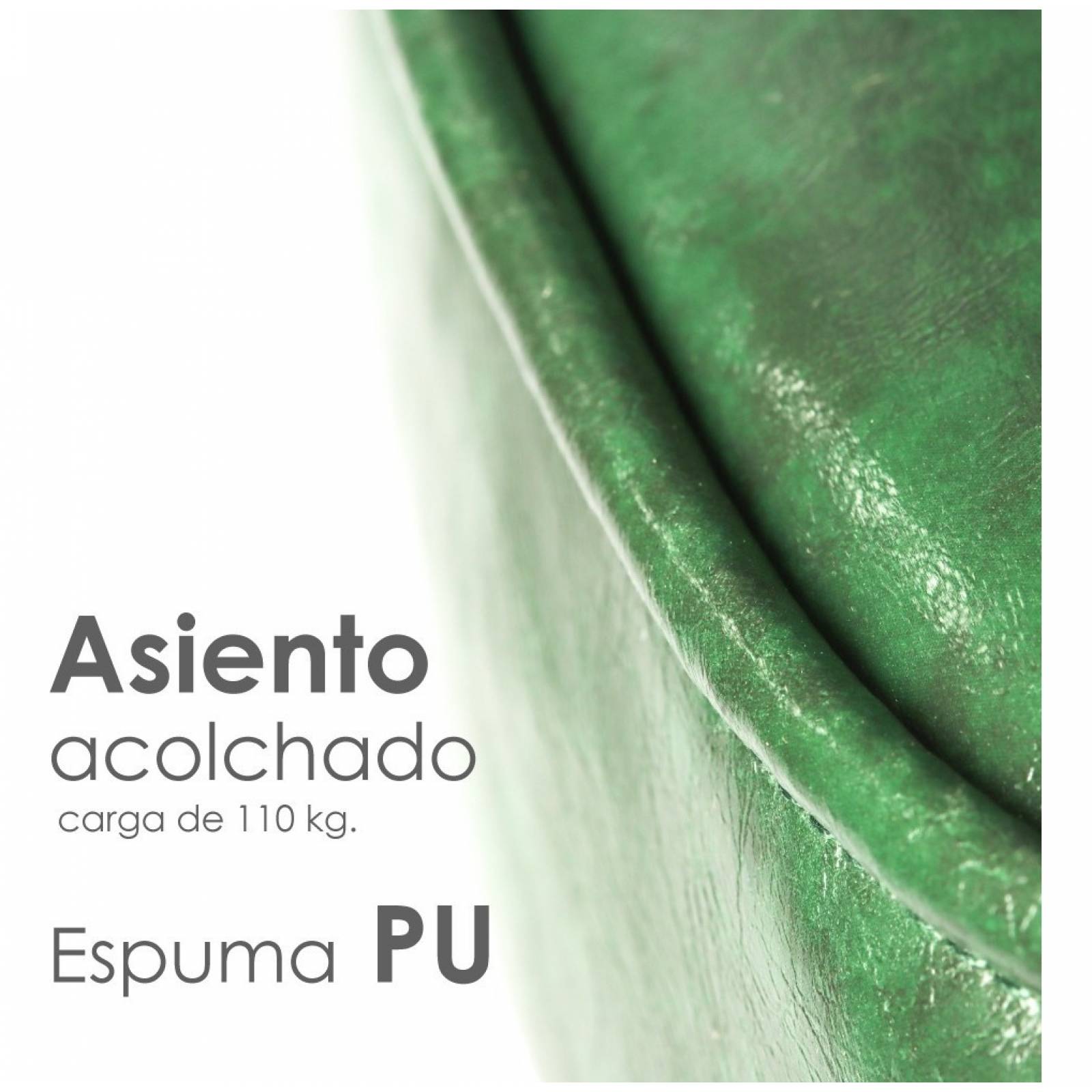 Silla De Bar Taburete Giratorio Con Respaldo Verona