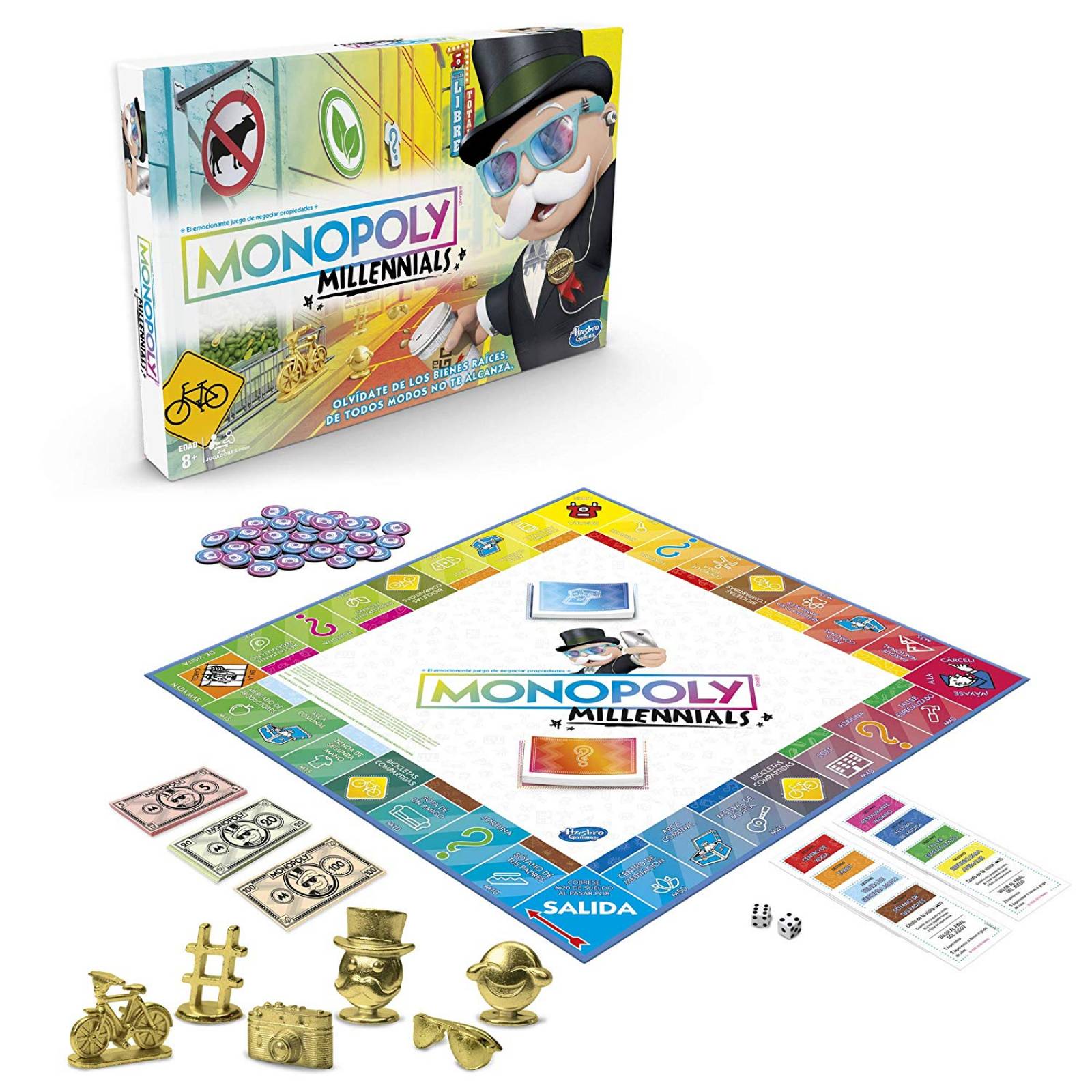 Hasbro Gaming Monopoly Edición Millennials Game