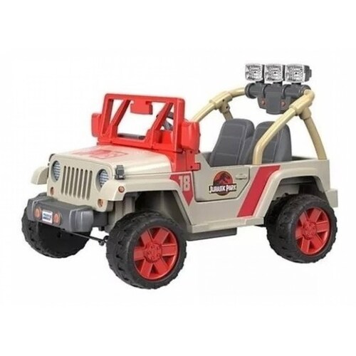 Fisher-Price Ride On Power Wheels Jurassic Park Jeep Wrangler