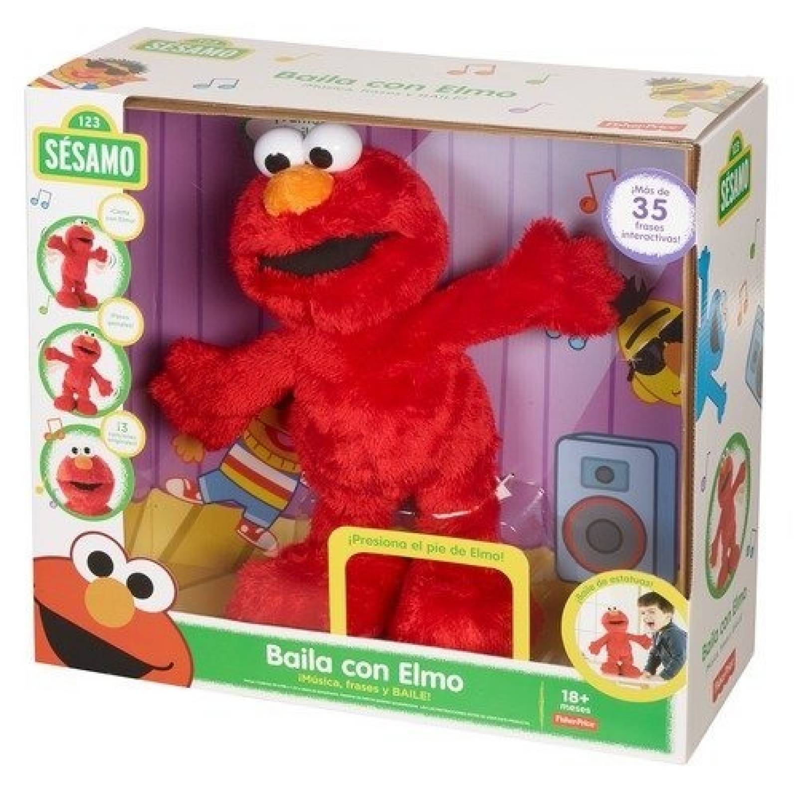 baila con elmo fisher price