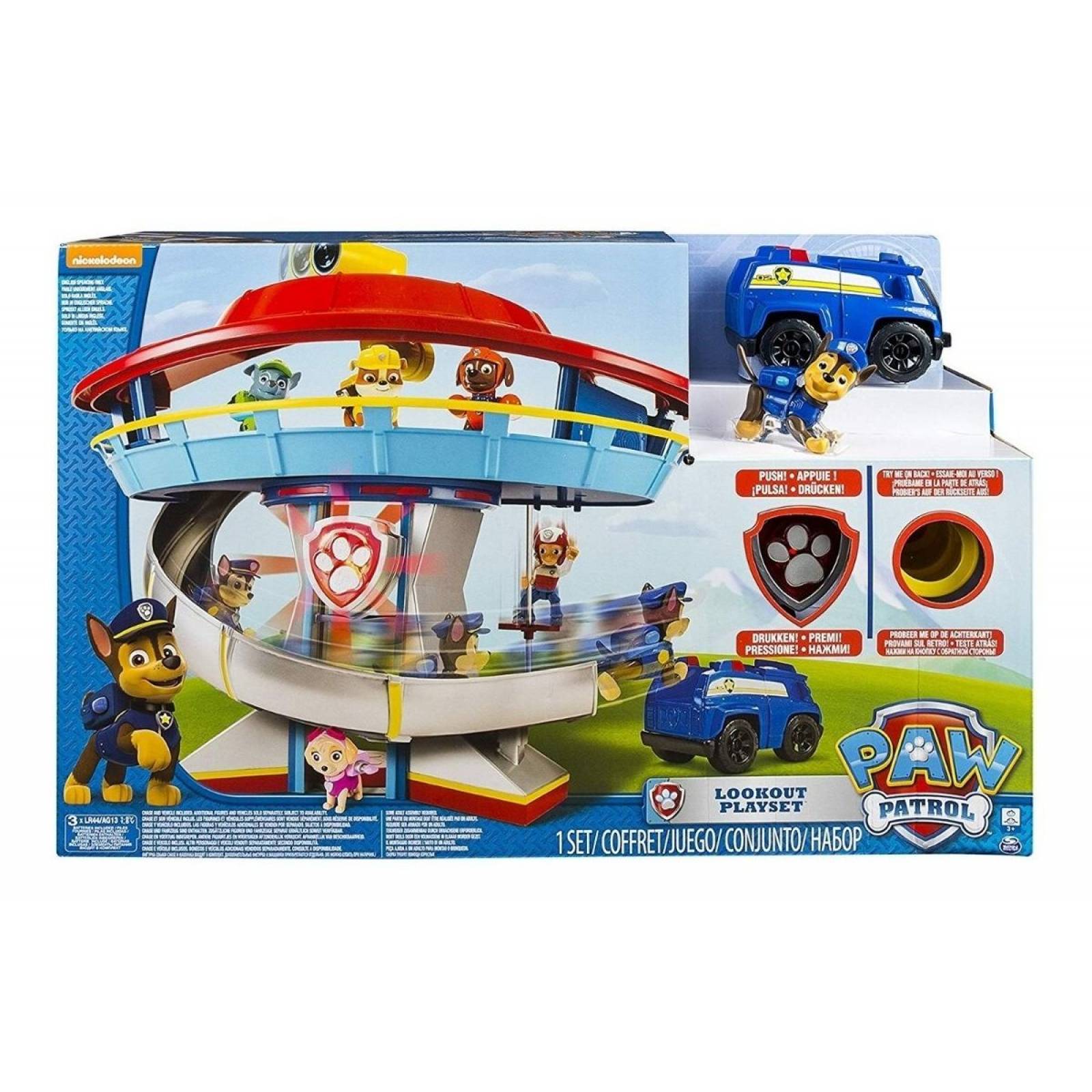 torre de control de paw patrol