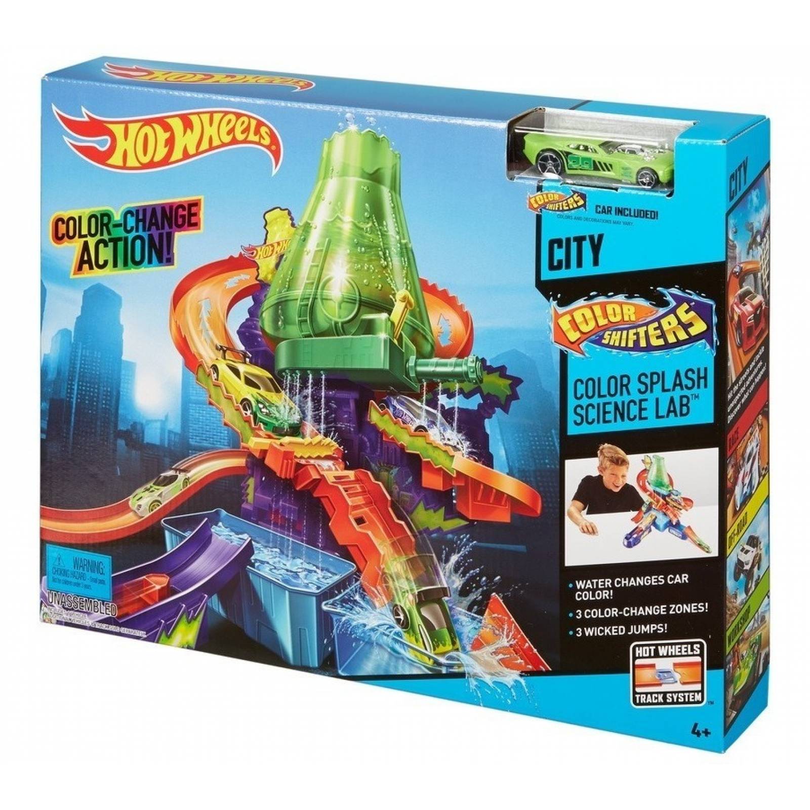 HOT WHEELS COLOR SHIFTERS LABORATORIO CIENTIFICO