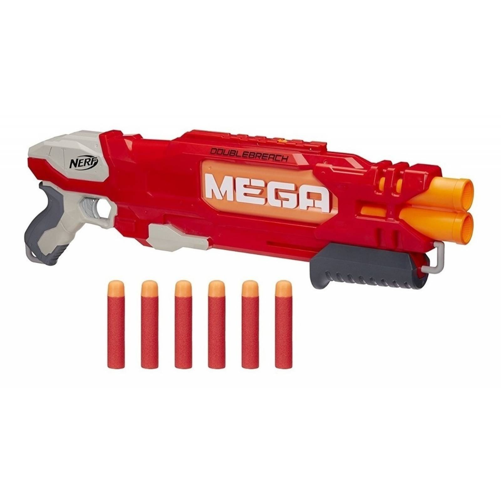 NERF MEGA DOUBLEBREACH LANZADOR DE CAÑON DOBLE