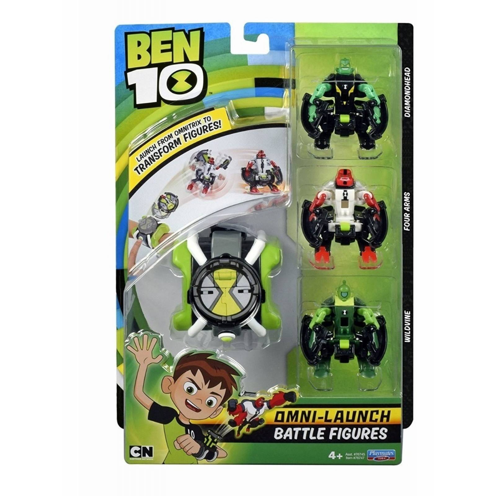 reloj ben 10 omnitrix lanzador