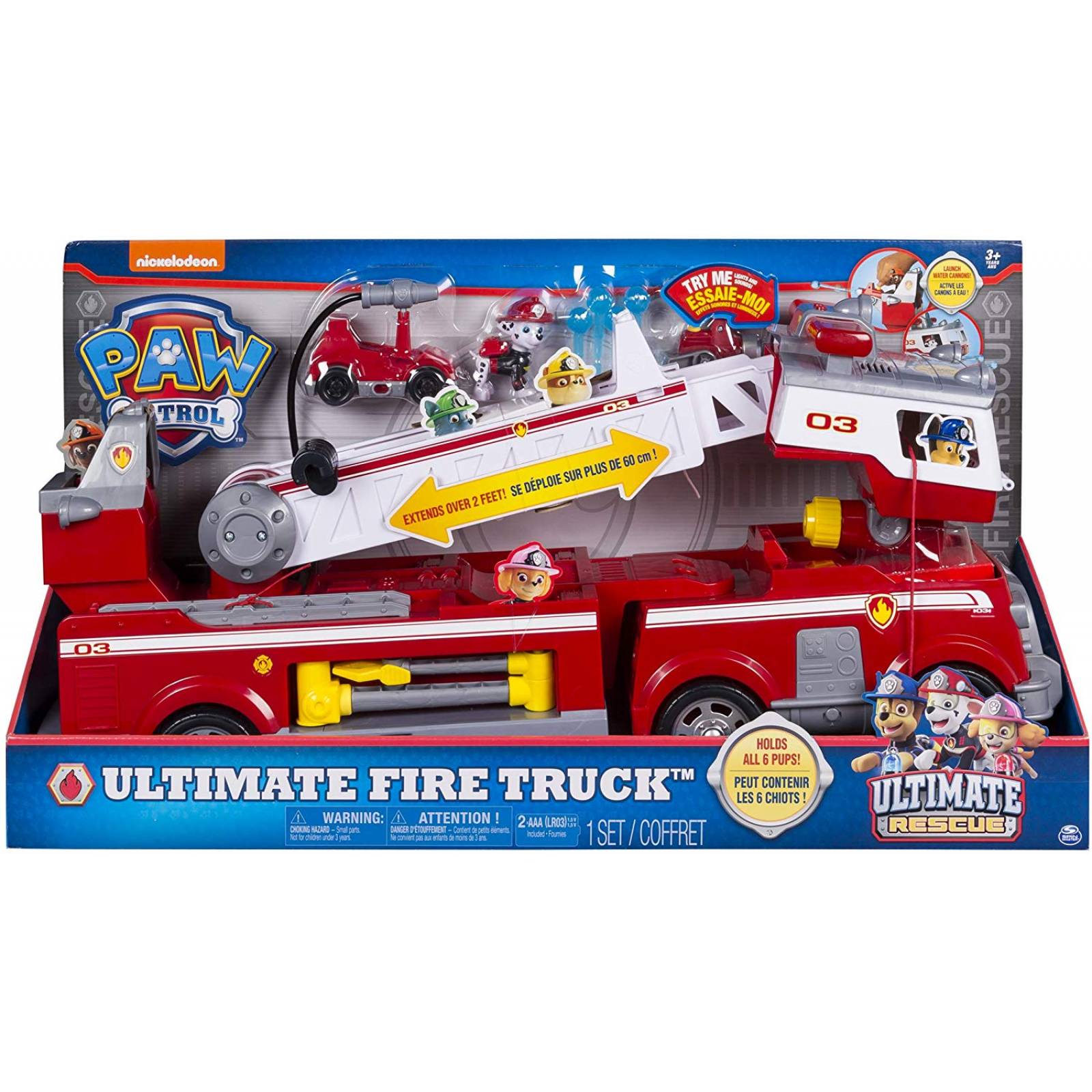 Paw Patrol Camion de Bombero Ultimate Fire