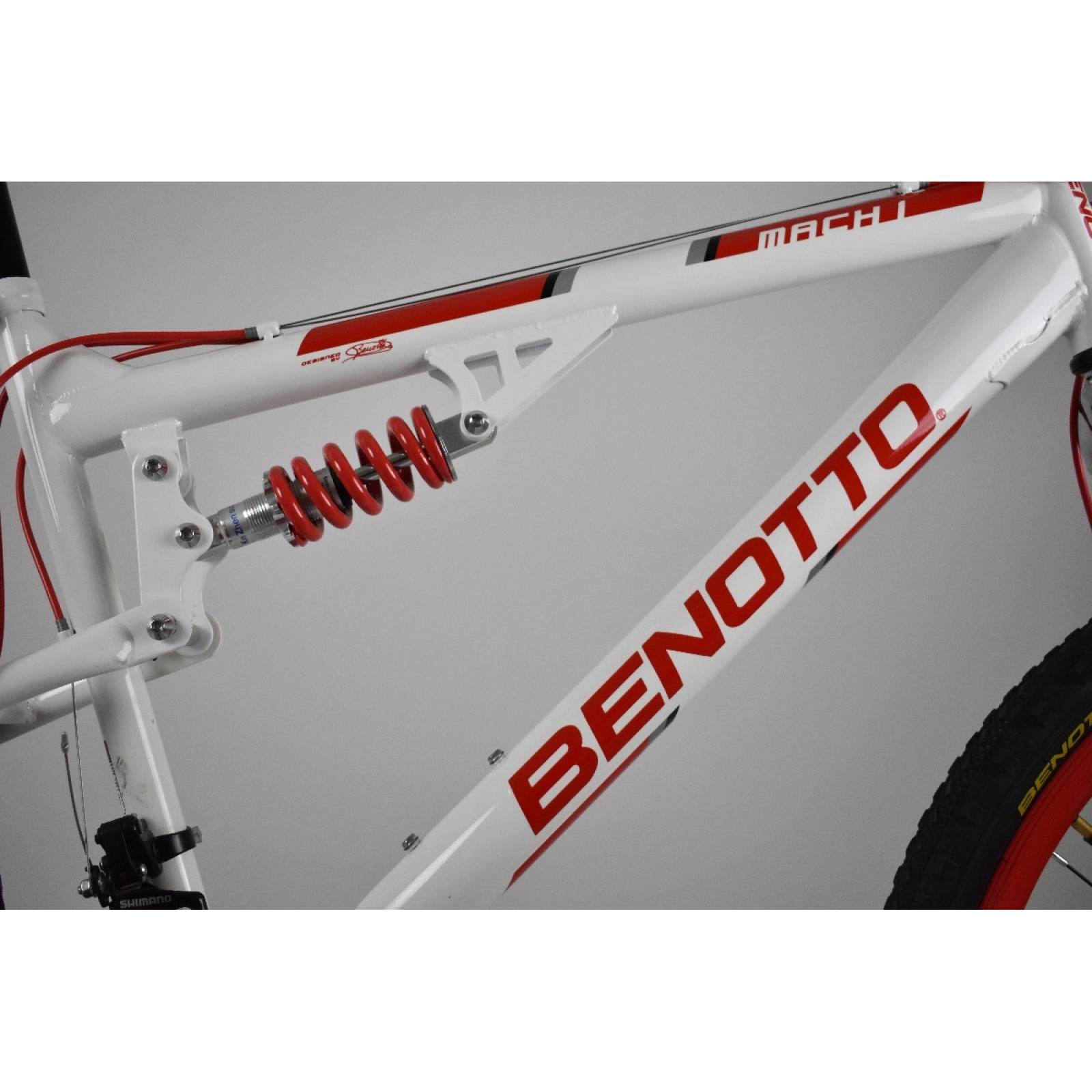 Bicicleta Benotto Mach 1 Mtb R26 Shimano 