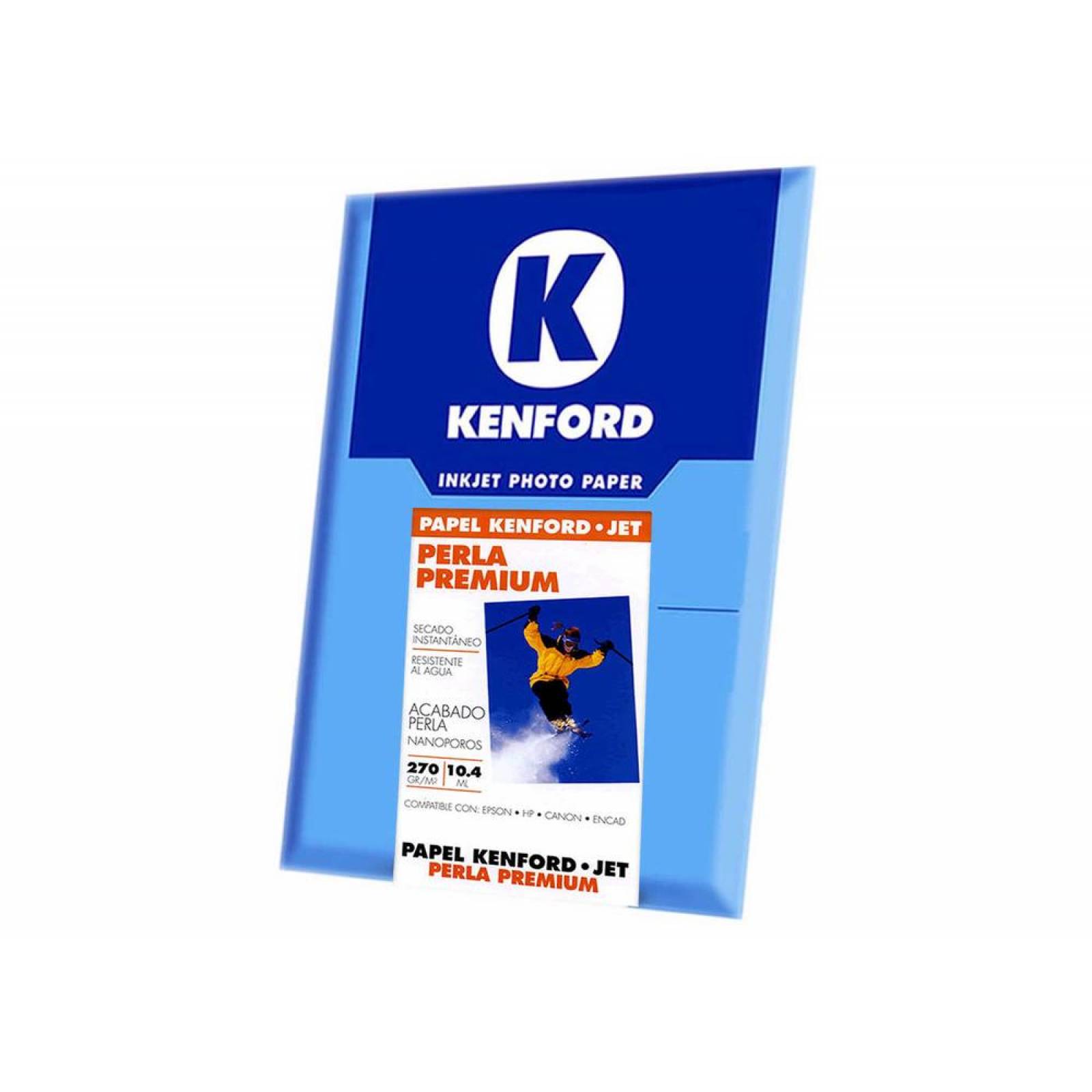 Papel Fotográfico Kenford Kd004 Perla 4x6 300g 500h 