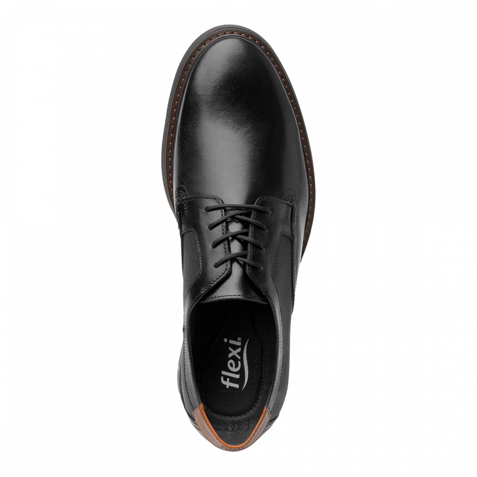 Zapatos Flexi para hombre - 402401  negro
