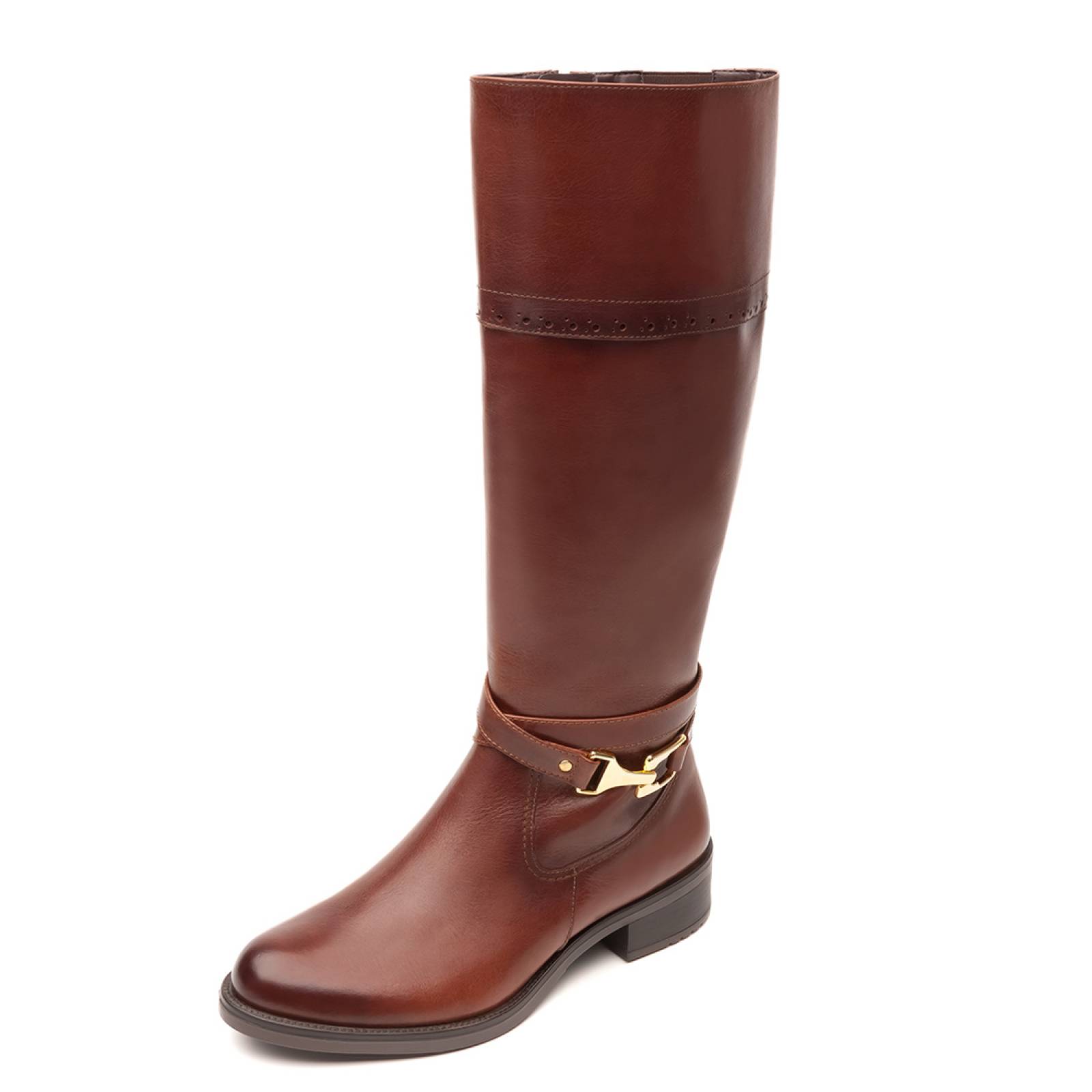 Bota alta Flexi para mujer - 46618  whisky