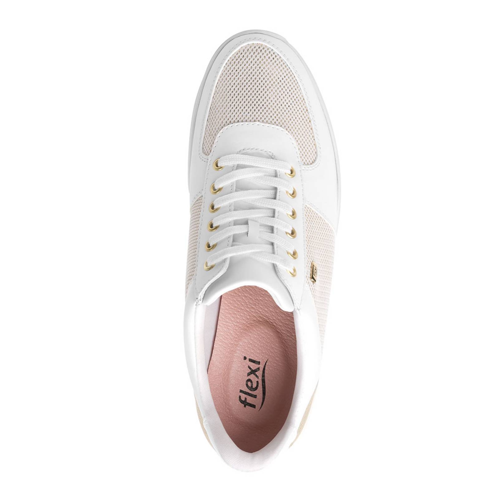 Tenis Flexi para mujer - 101005  oro