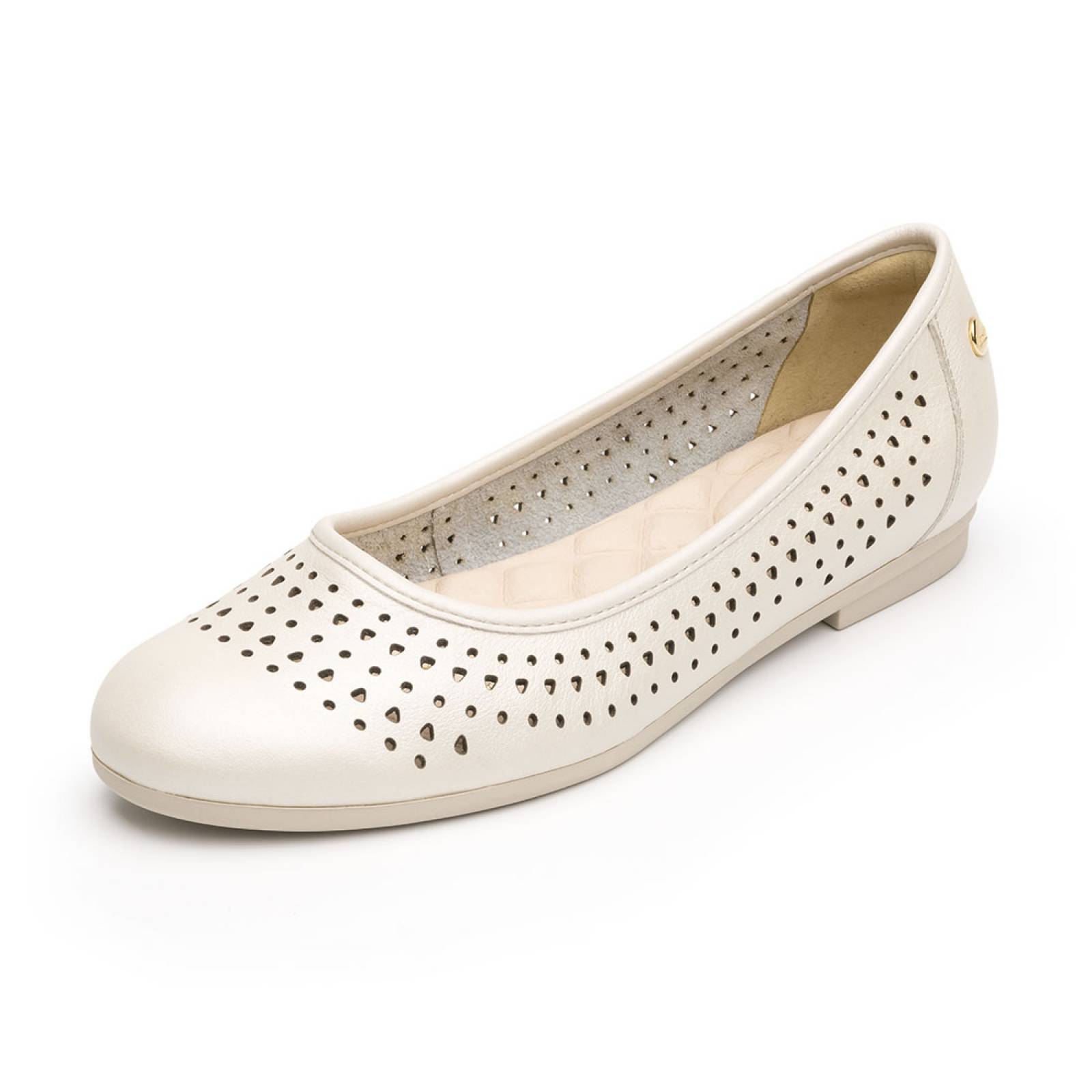 Balerina Flexi para mujer emely - 101704  perla