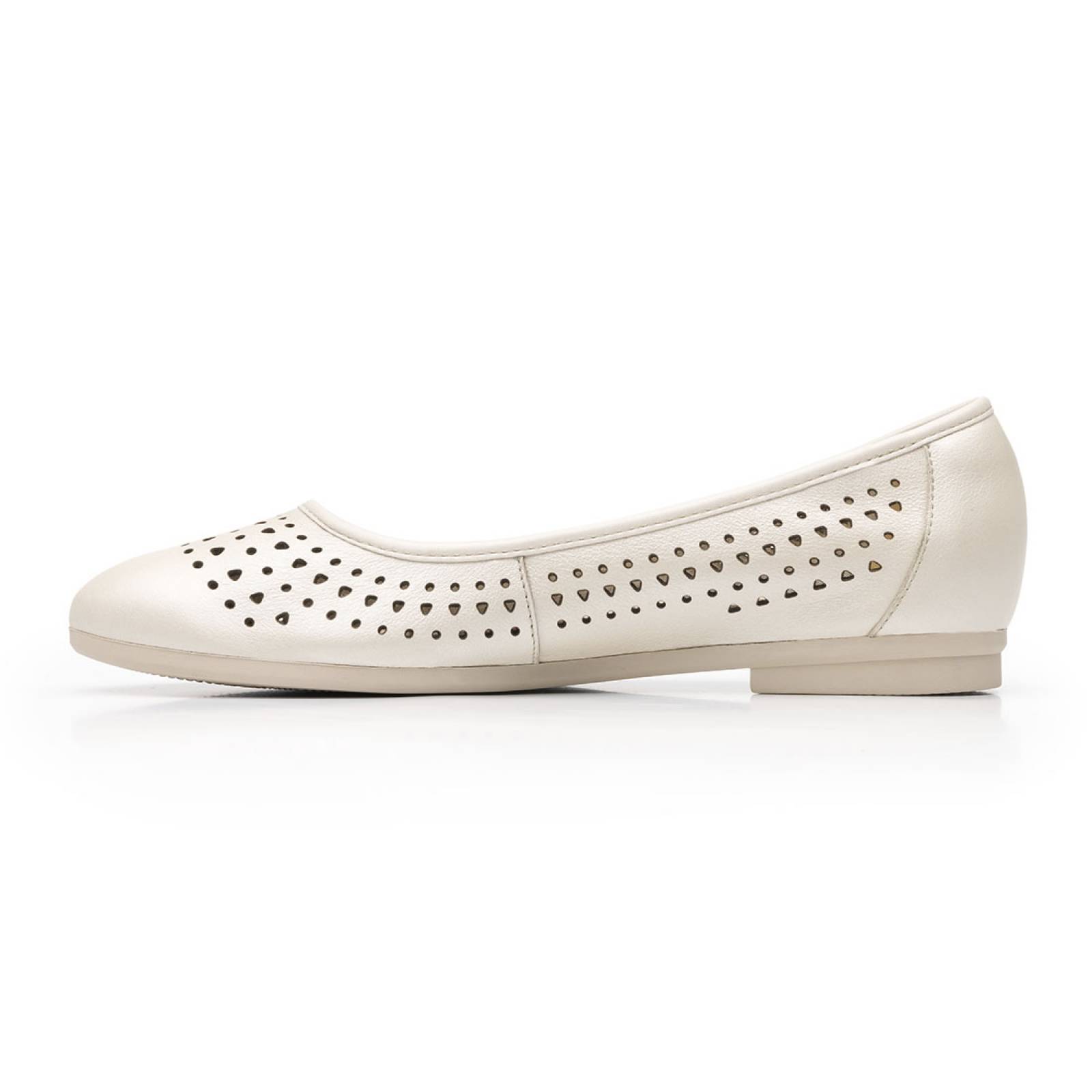 Balerina Flexi para mujer emely - 101704  perla