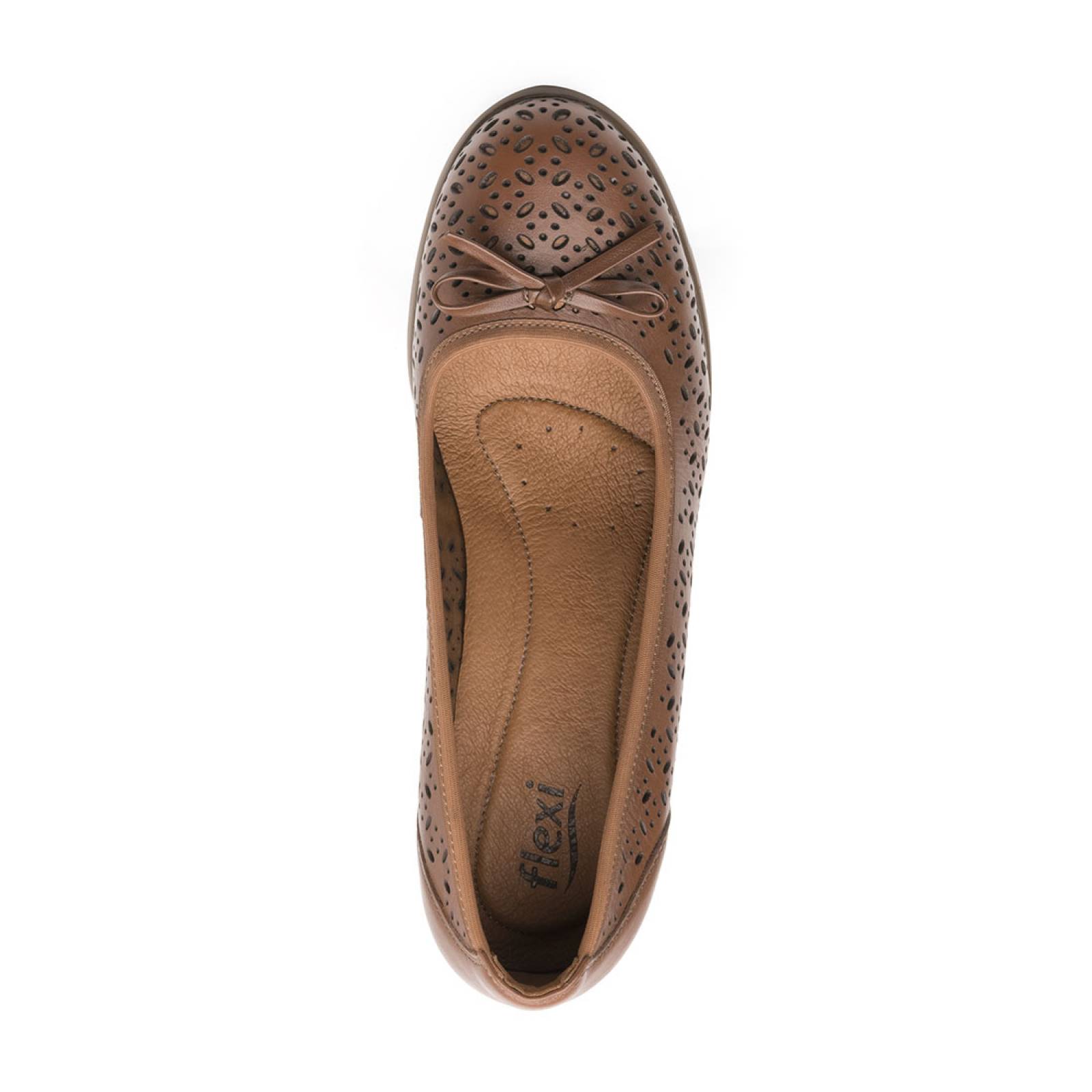 Zapatilla Flexi para mujer Semivestir - 15421  tan