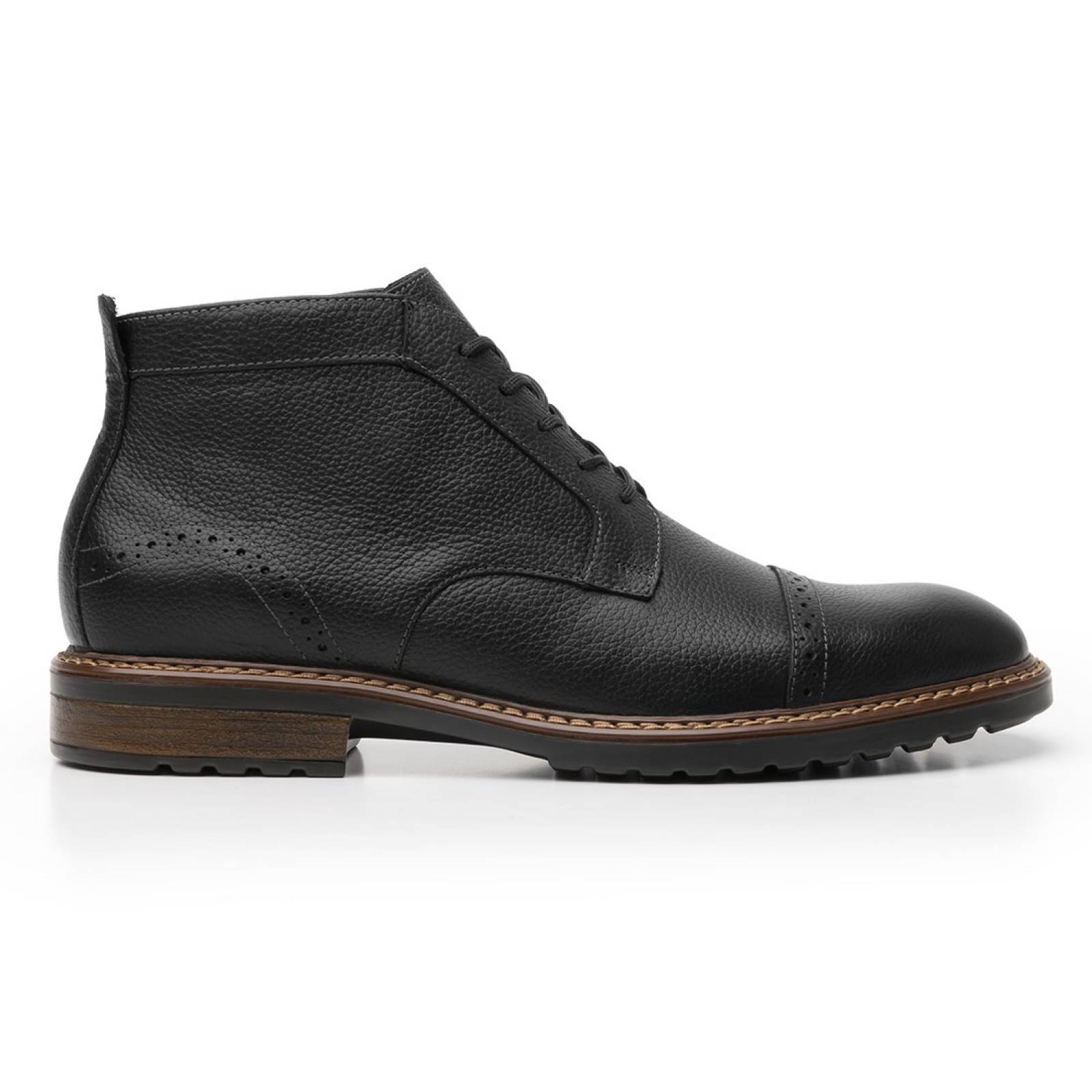 Botín Flexi para hombre - 400503  negro