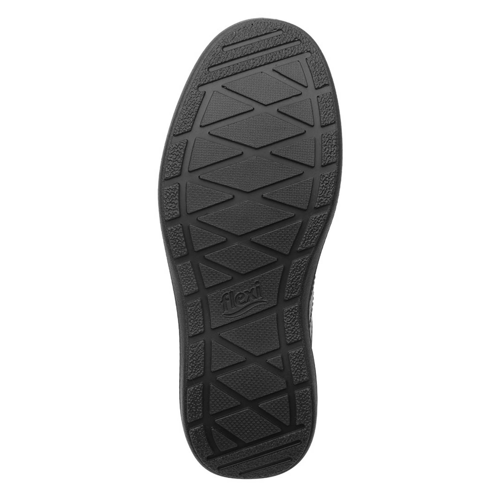 Zapato Flexi para hombre loreto - 50607  negro