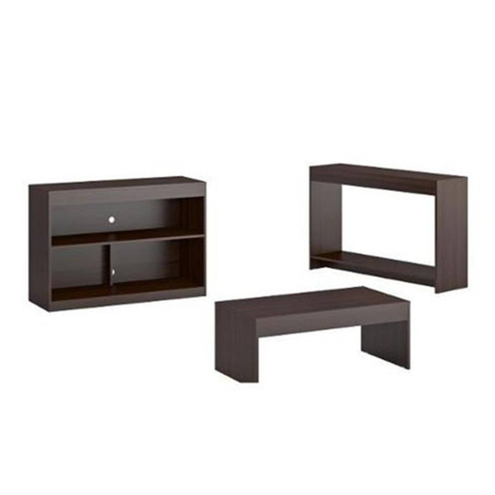 Mueble Rack Pantalla+ Mesa Centro + Consola Combo 7300006