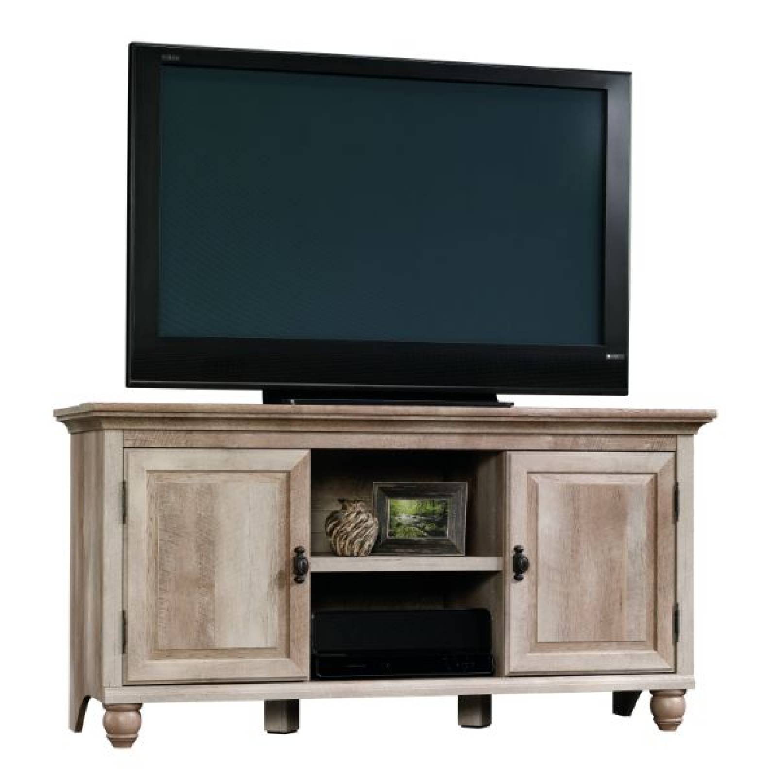 Mueble Tipo Credenza Para TV de hasta 42"pulgadas, con 3 Repisas, 2 Pu