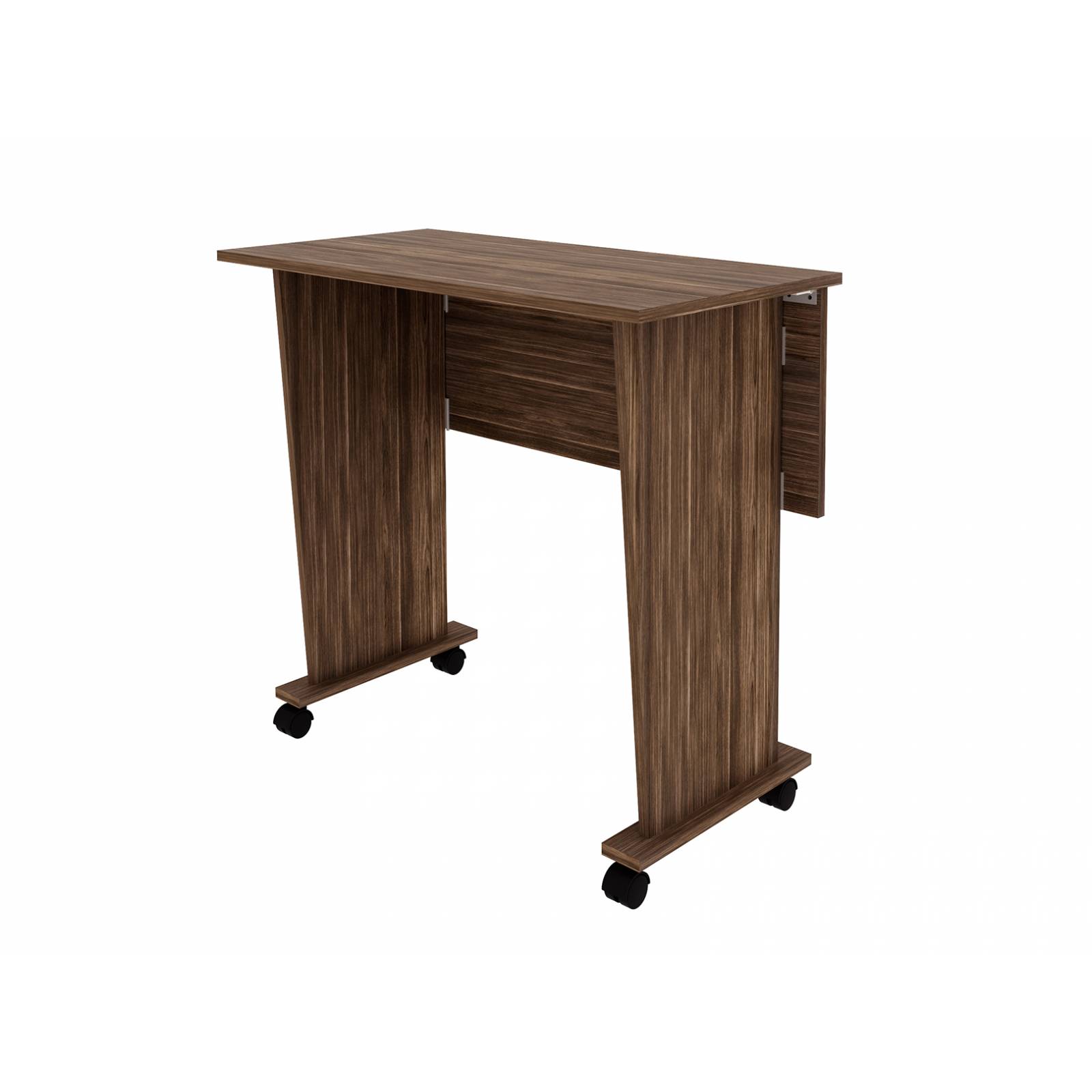 Mueble Escritorio Desmontable c  Ruedas Nogal ME41170006