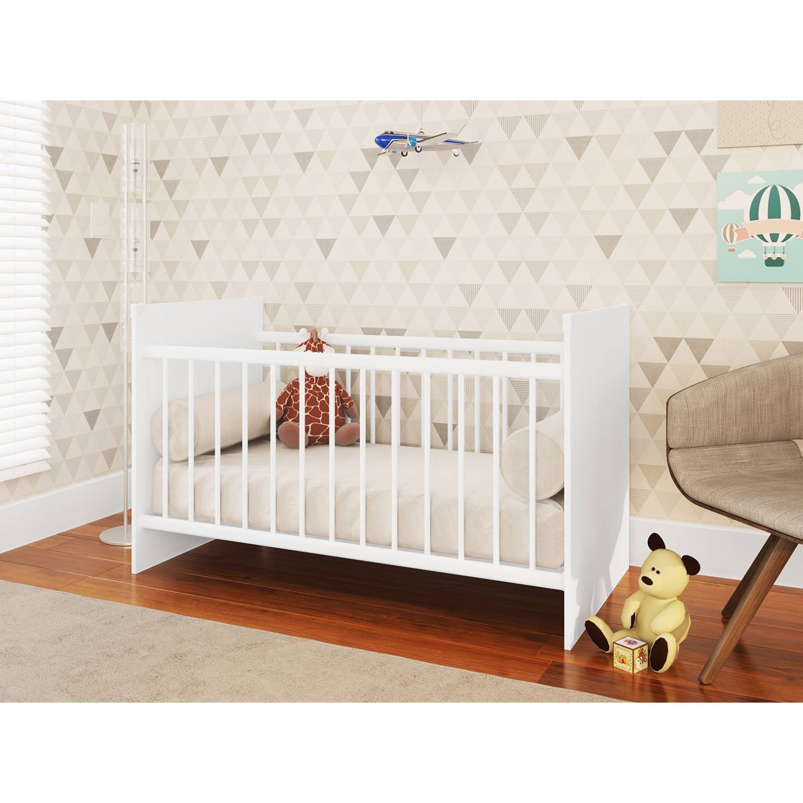 Mueble Cuna Blanca BE10010001