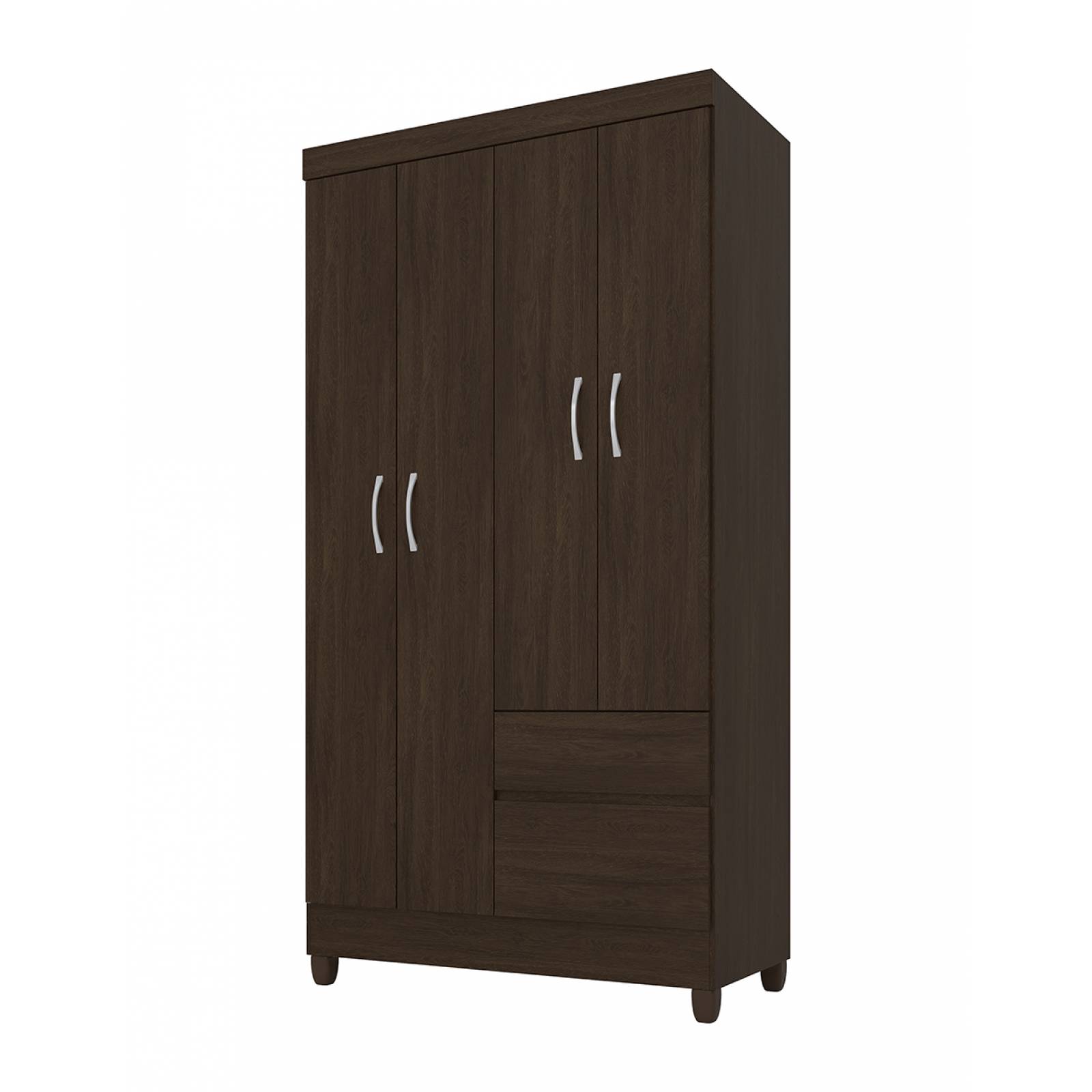 MUEBLE ROPERO 4 PUERTAS LINEA LOTUS MODELO 42060 105