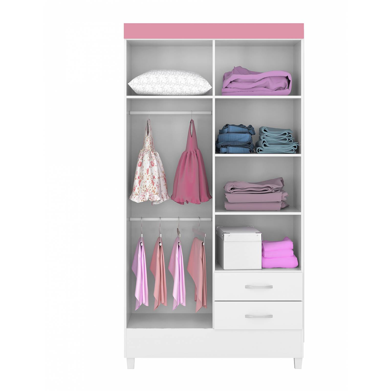 MUEBLE ROPERO INFANTIL LINEA ASTRO MODELO 42860 120