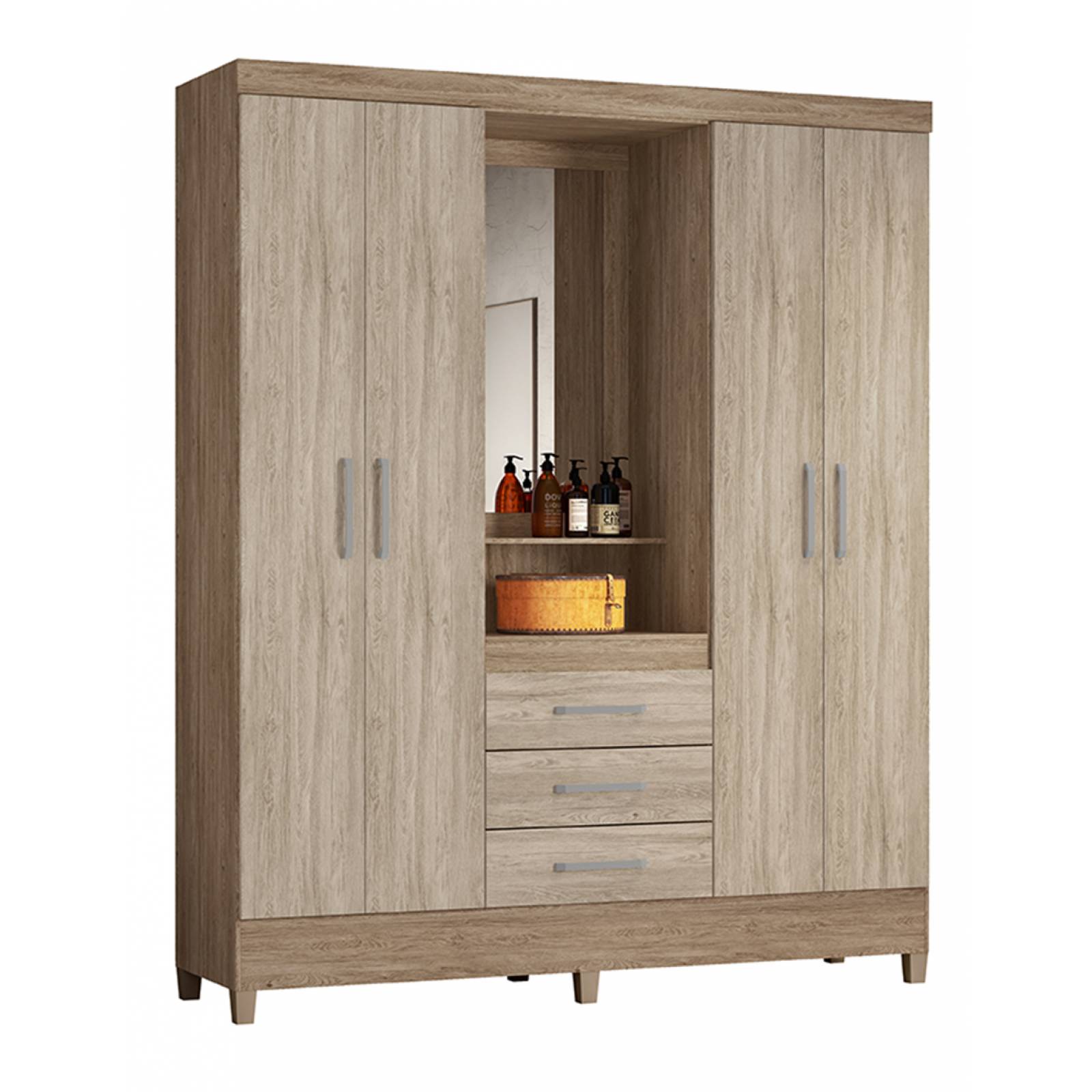 MUEBLE ROPERO CAPELINHA 4P LINEA PERSIA MODELO 43220 108