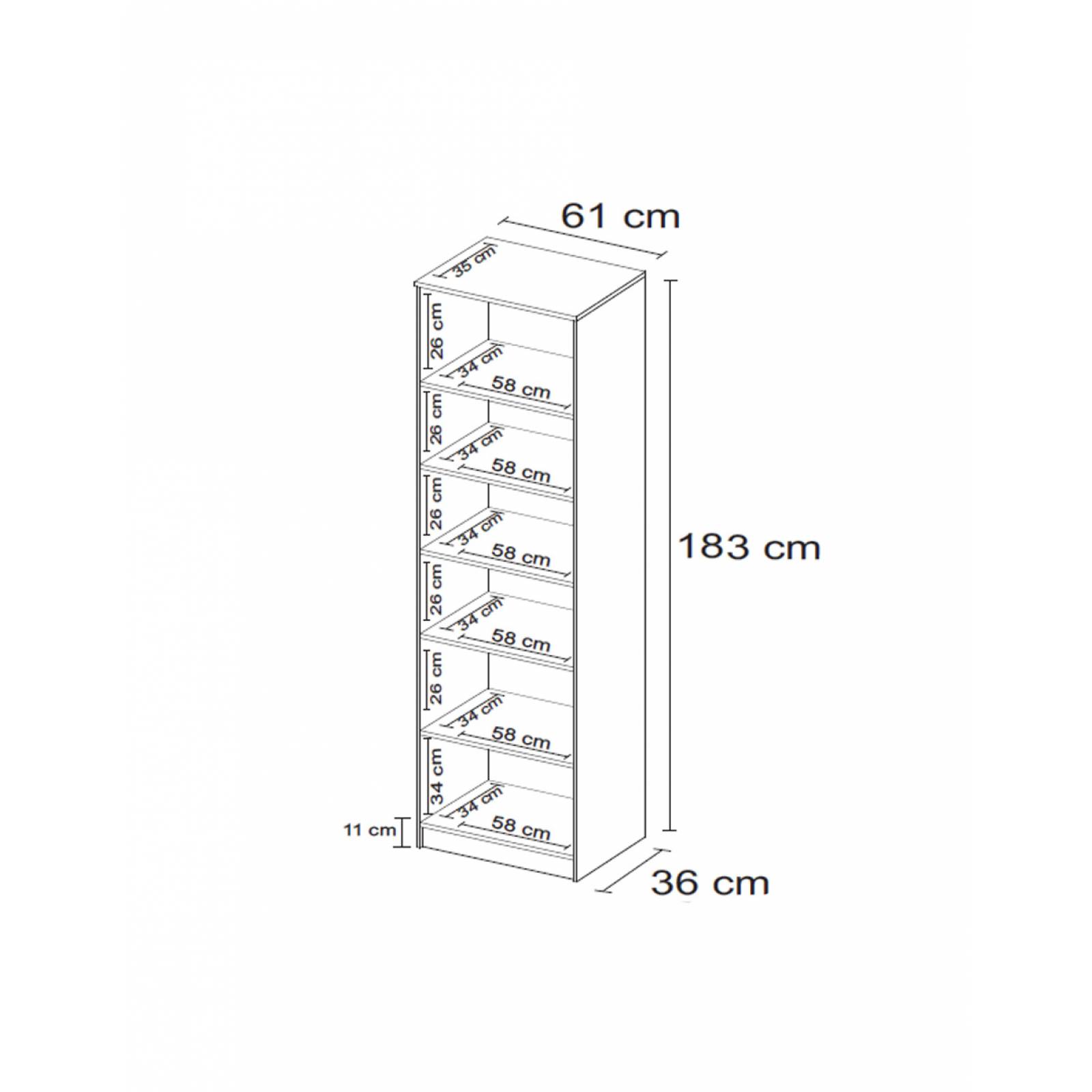 MUEBLE ZAPATERA 2 PUERTAS LINEA GOLDEN MODLEO 20560 105
