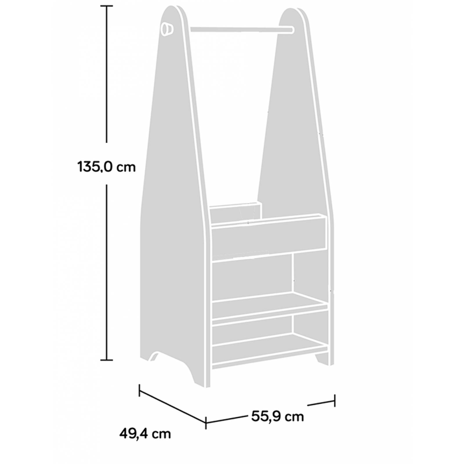 Mueble Armario Abierto Para Ganchos Pinwheel 421886