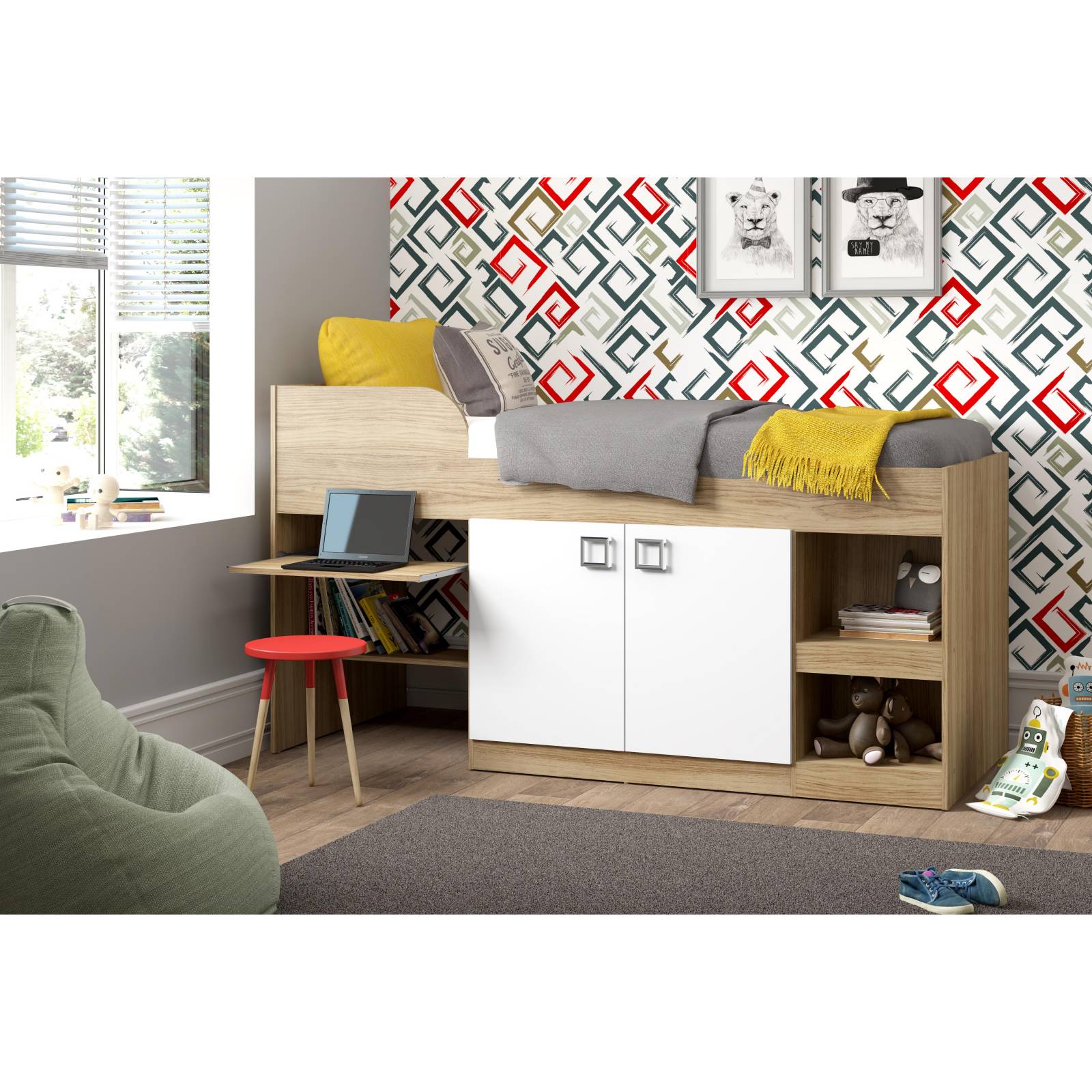 Mueble Cama Multifuncional Modelo 25460002