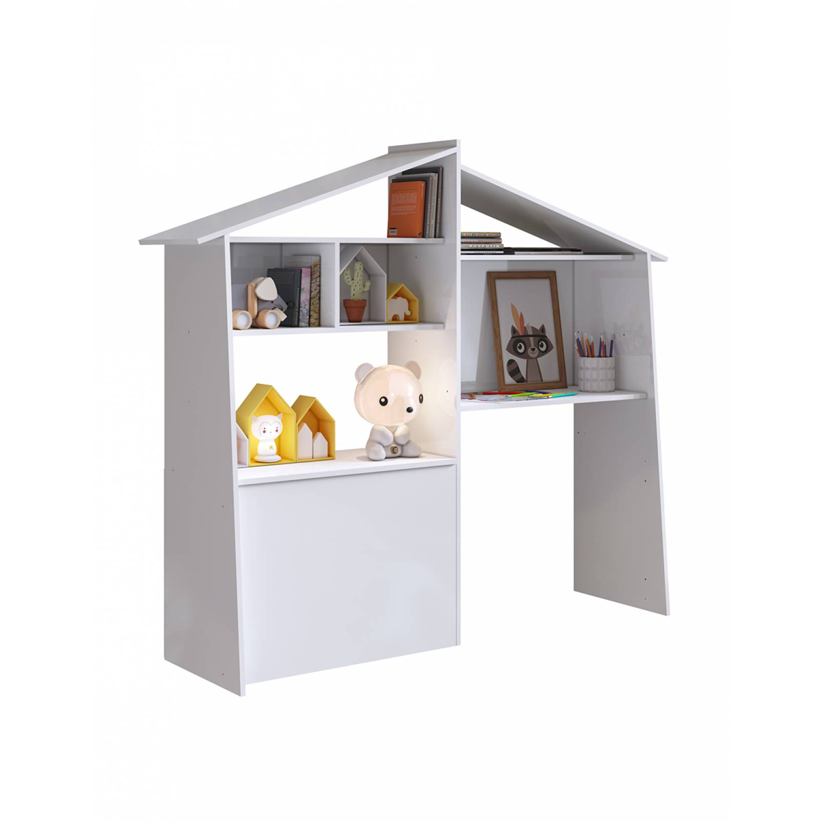 Mueble Estante Multiuso Infantil Linea Carinho Modelo EI3070