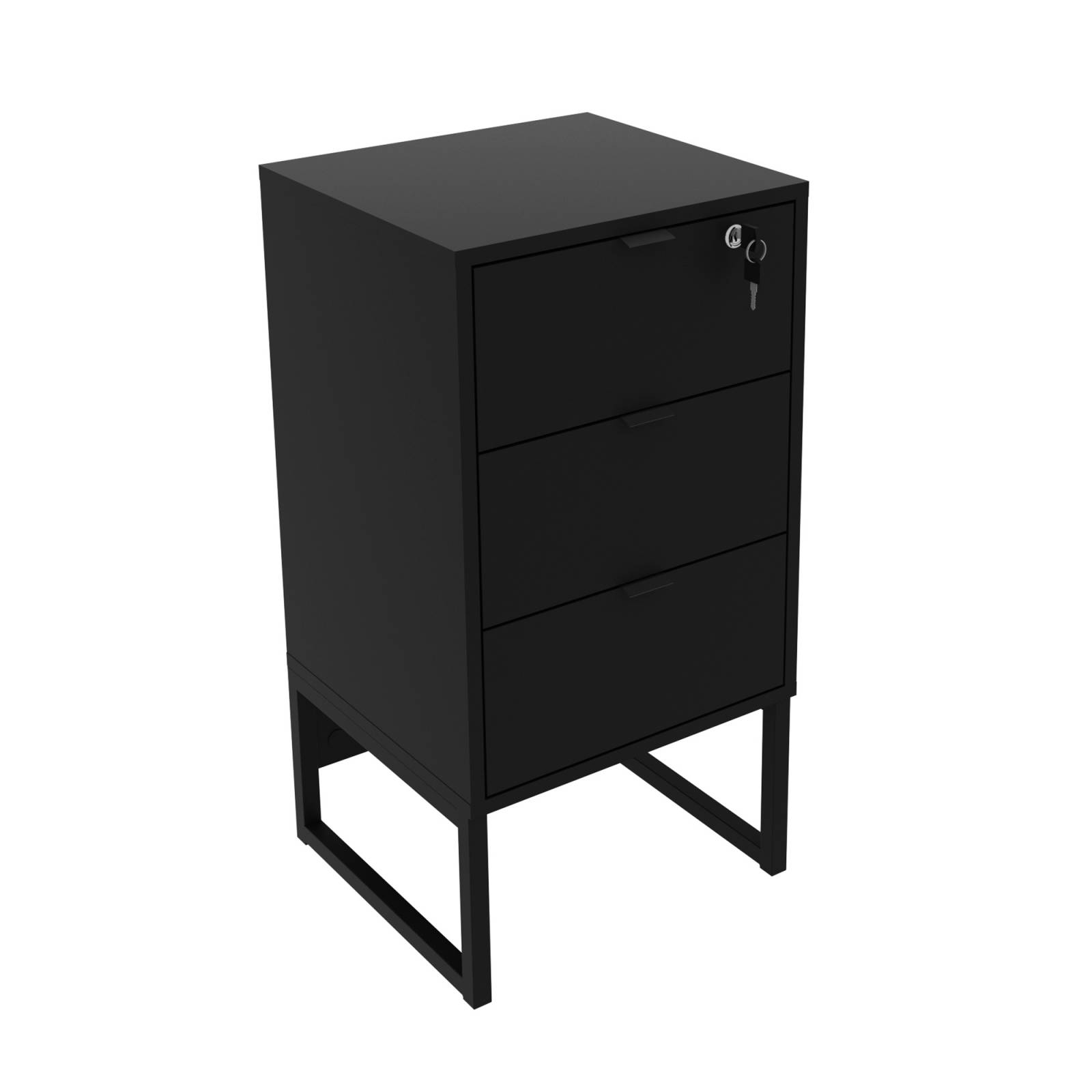 Mueble Archivero con 3 cajones ME41580003 Negro