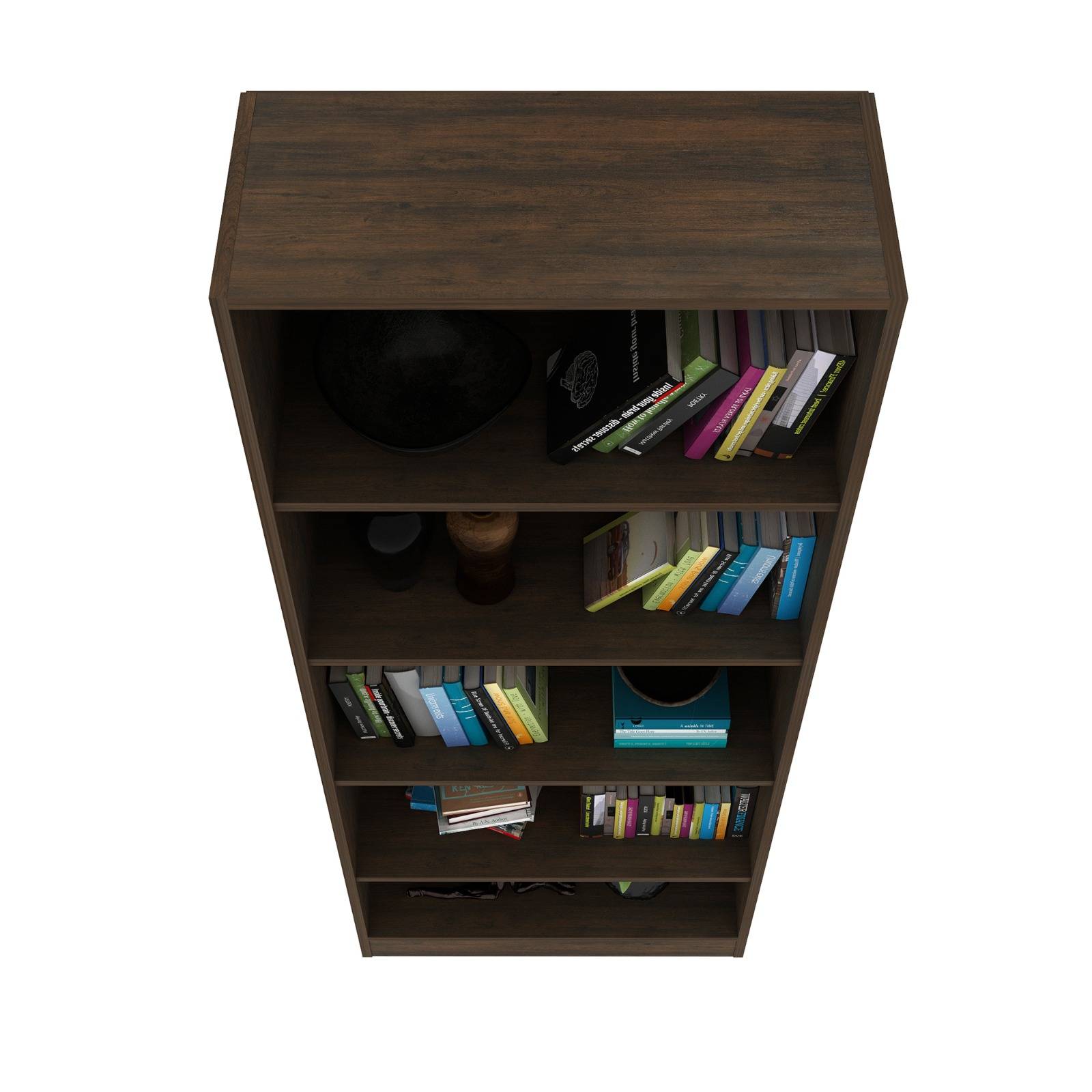 Mueble Librero Estante Decorativo ME41410006 Rústico