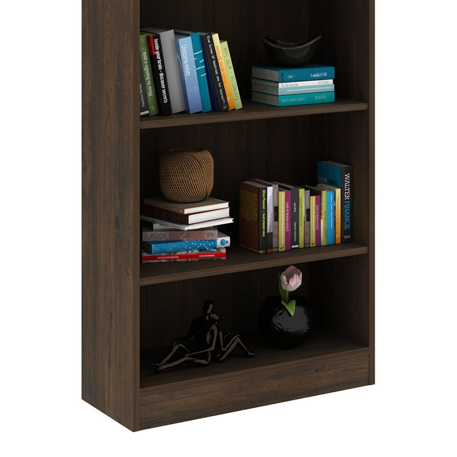 Mueble Librero Estante Decorativo ME41410006 Rústico