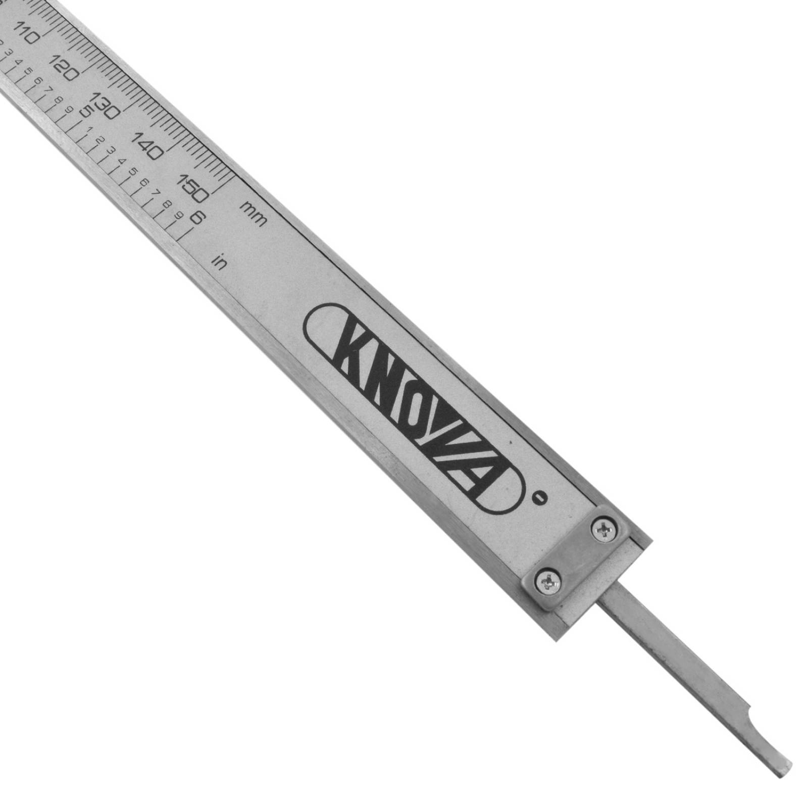 Knova Calibrador Pie de Rey Digital Profesional 6" (0 a 152.4 mm) Lectura y conversiones en milímetros y pulgadas en cualquier posición