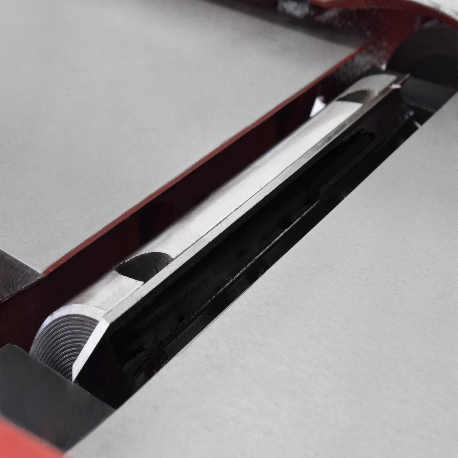 Canteadora Knova de 6" para madera con mesa de trabajo extralarga, mot