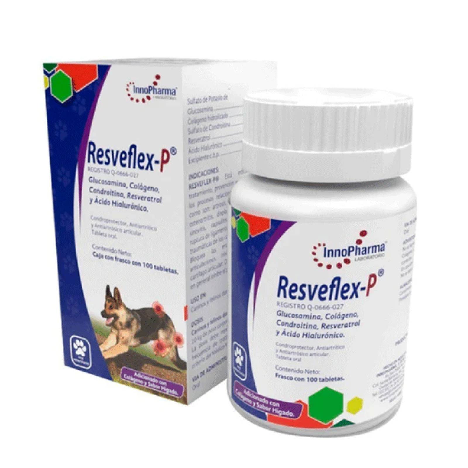 RESVEFLEX P 100 Tab Condroprotector Articulaciones