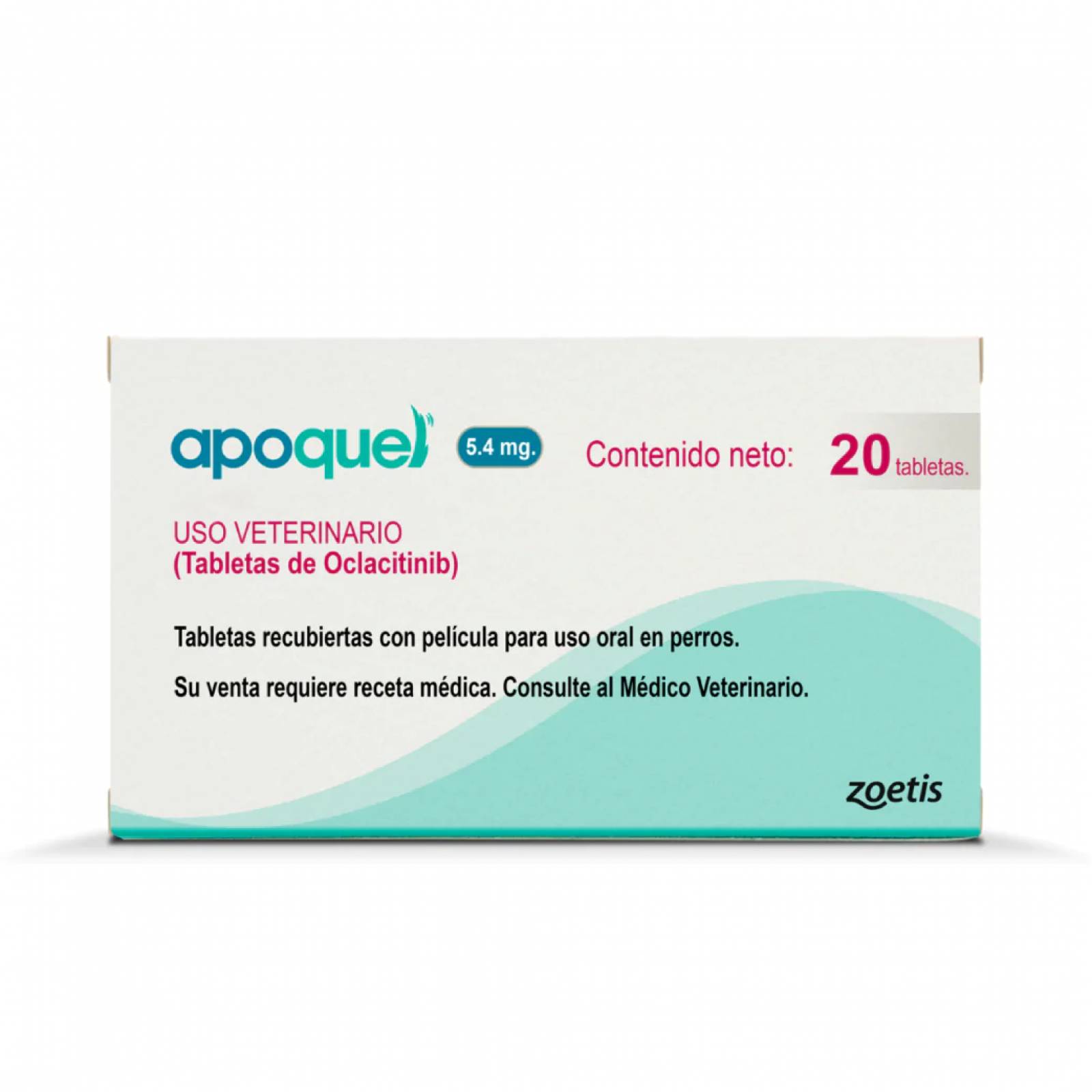 Apoquel Zoetis 5.4 Mg 20 Tab Dermatitis Atópica y Alérgica