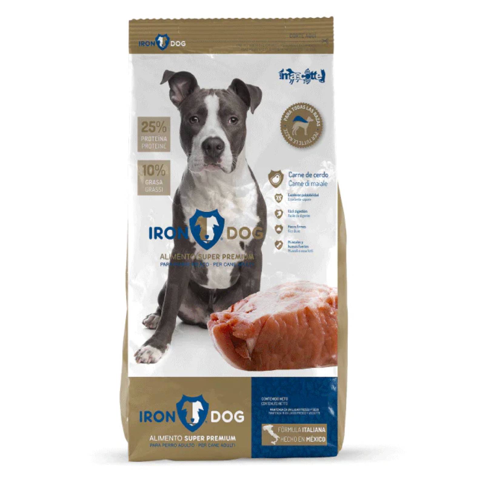 Iron Dog Adulto 20kg - Alimento para perro