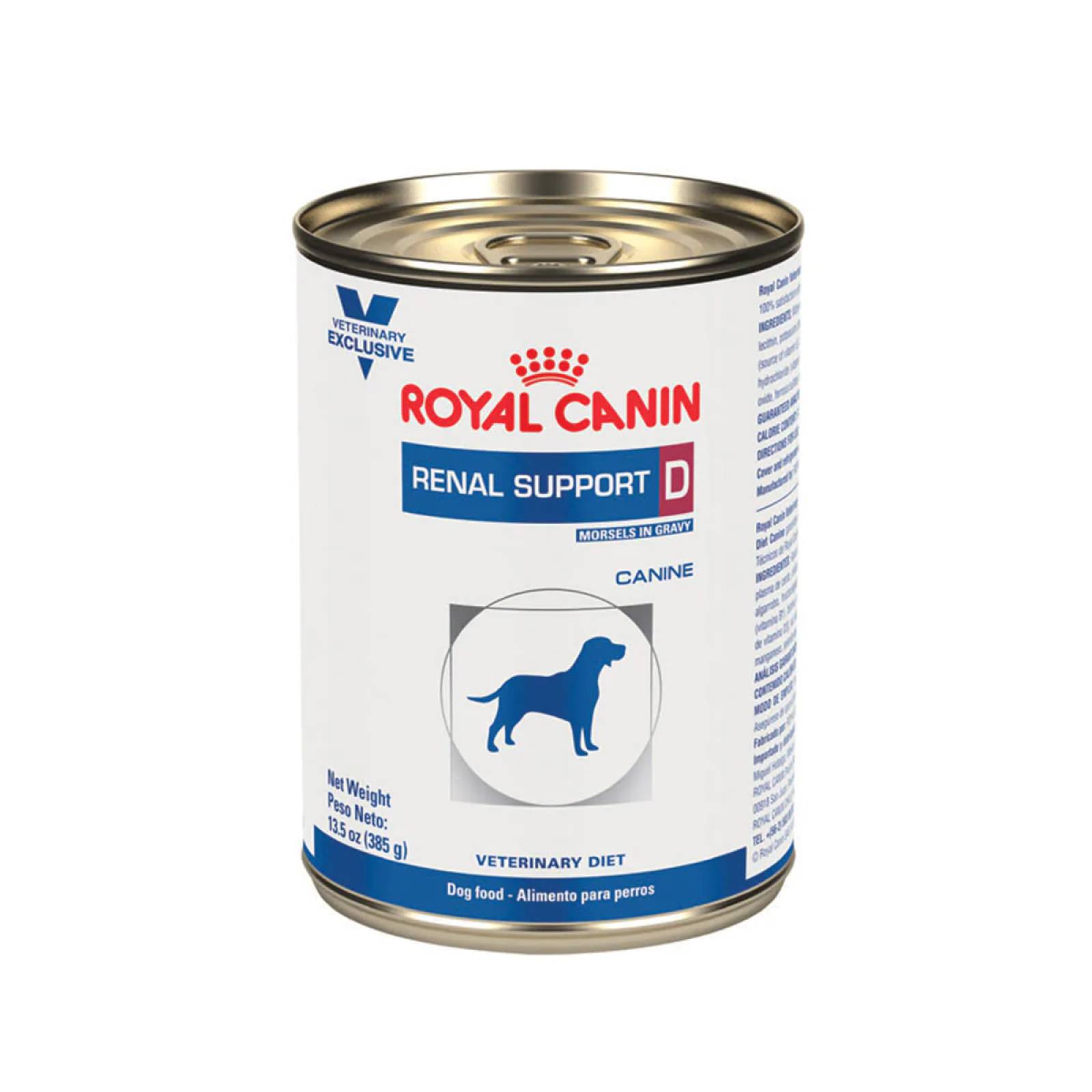 Royal Canin Lata Renal Support D 12 Latas de 385 Gr - Alimento para Perro