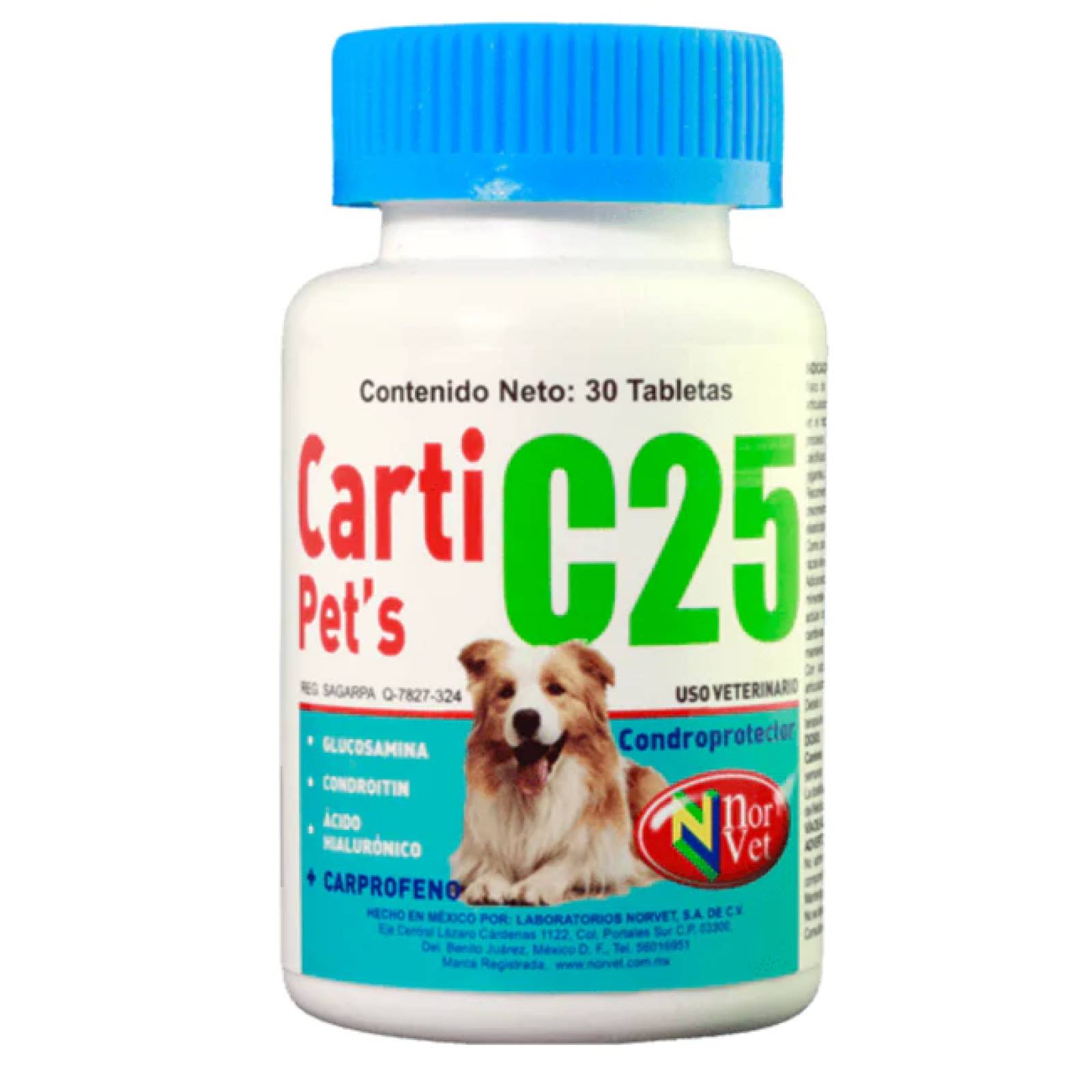 Carti Pet's C 25 Norvet 30 Tab