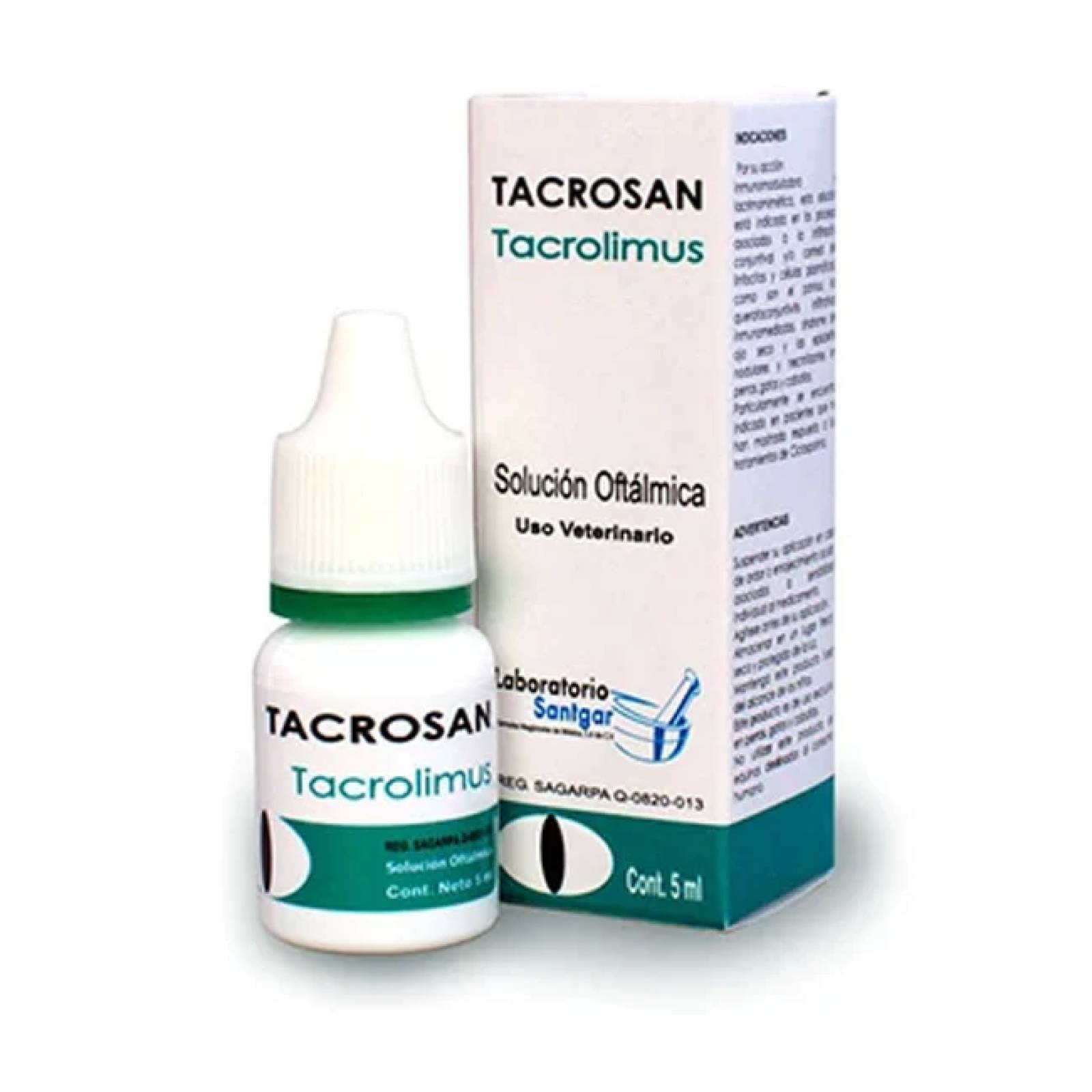 Tacrosan 5 Ml Solución Oftálmica