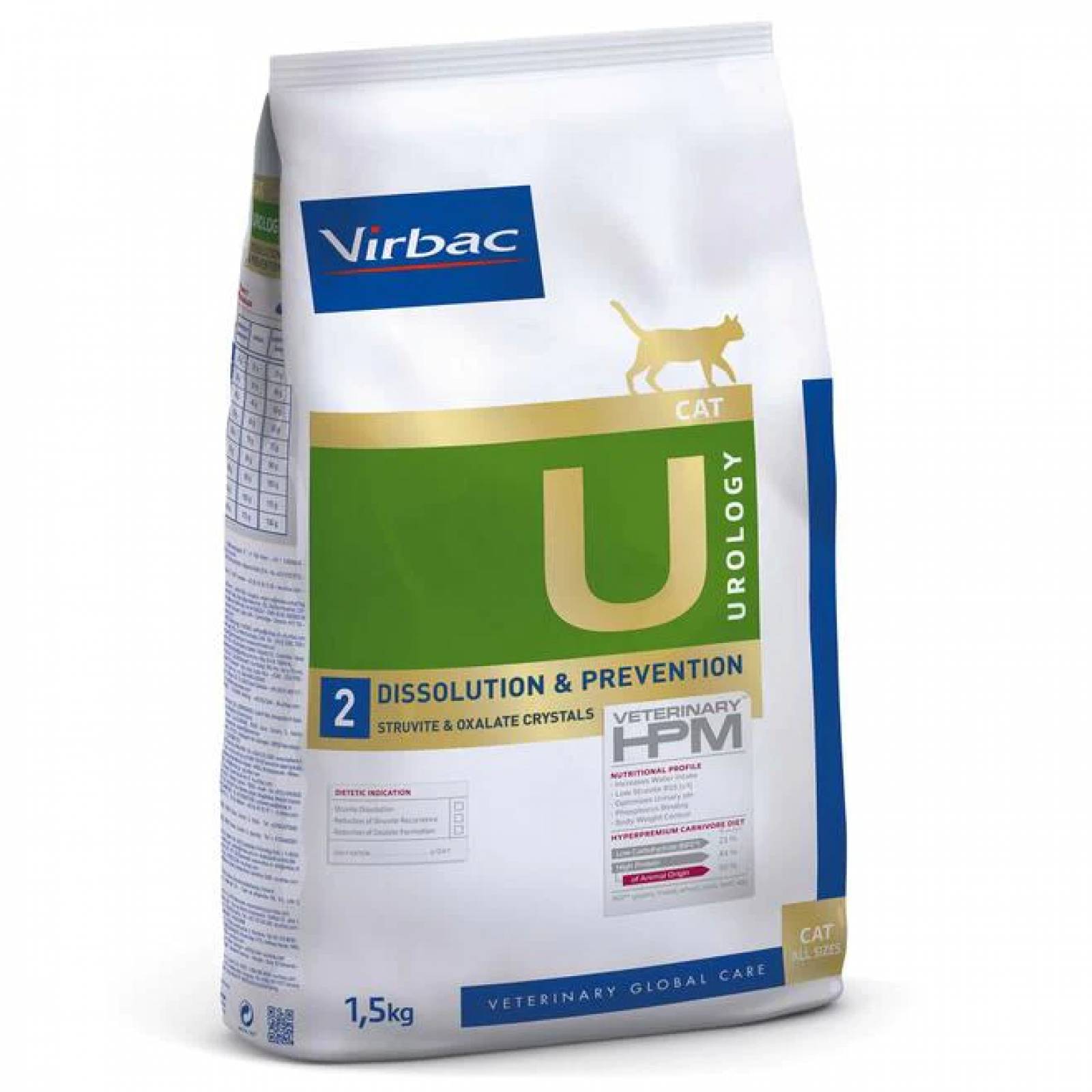 Alimento para Gato Virbac Urinary Dissolution & Prevention 7 Kg