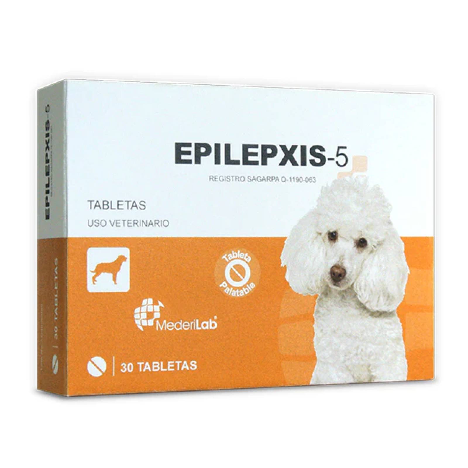Epilepxis 5 MederiLab 30 Tab Anticonvulsivo