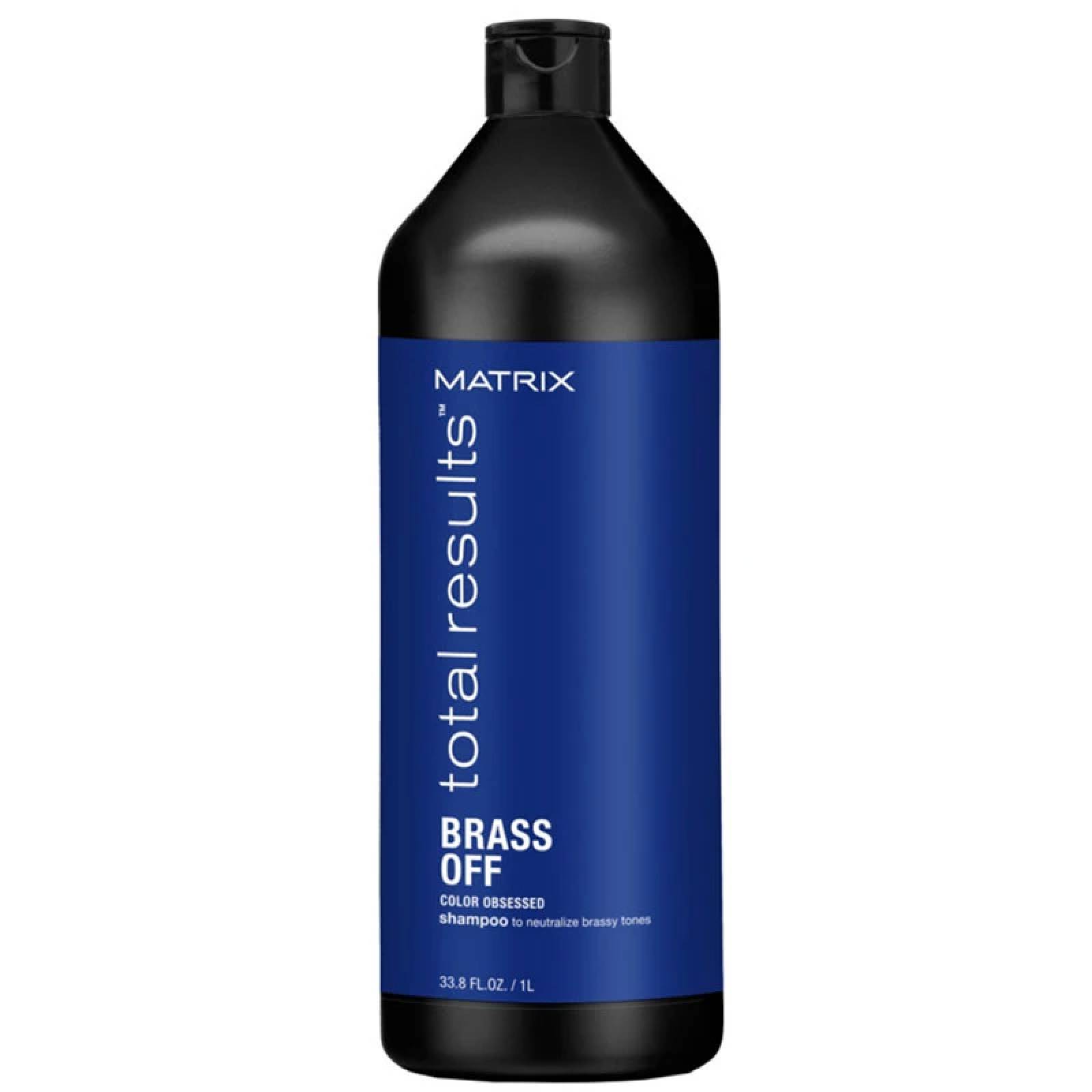 Matrix [Brass Off] Shampoo 1000 Ml - Total.R