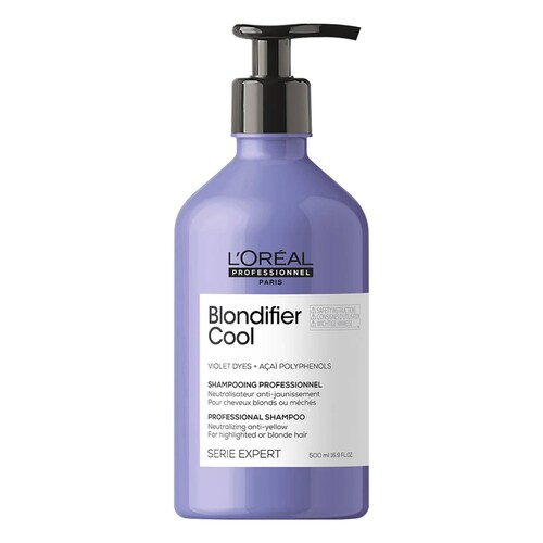 Serie Expert Blondifier Cool Professional Shampoo 500 Ml