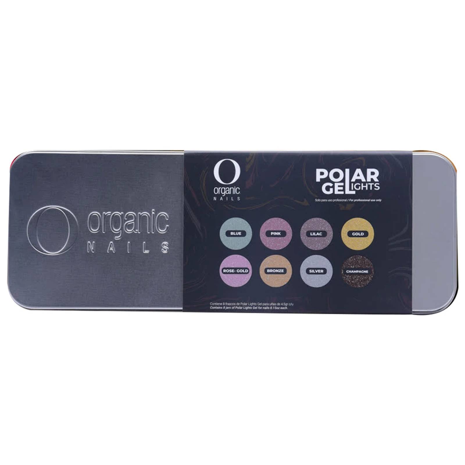 Colección Polar Lights Gel Organic Nails 