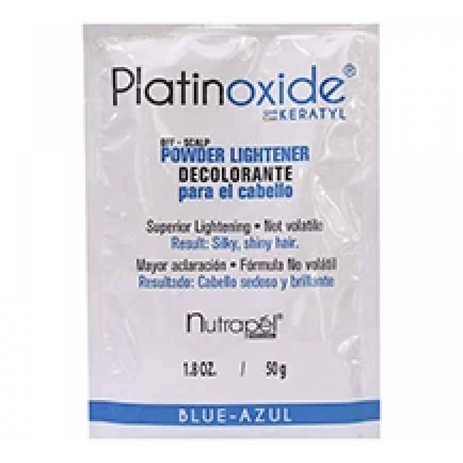Decolorante P/Cabello Platinoxide Azul Sobre 50 G