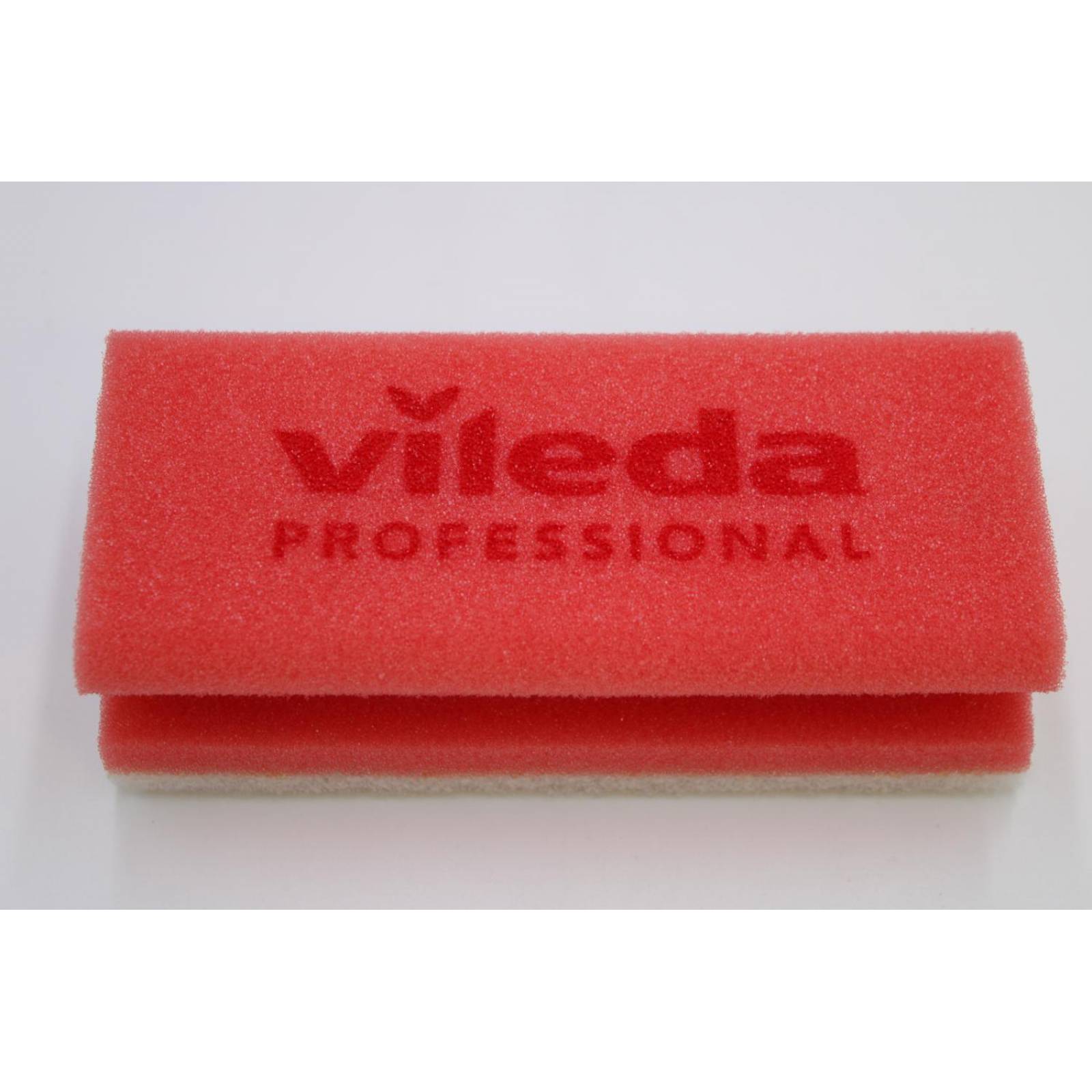 Esponja con fibra Rojo Vileda Professional 10pzas 