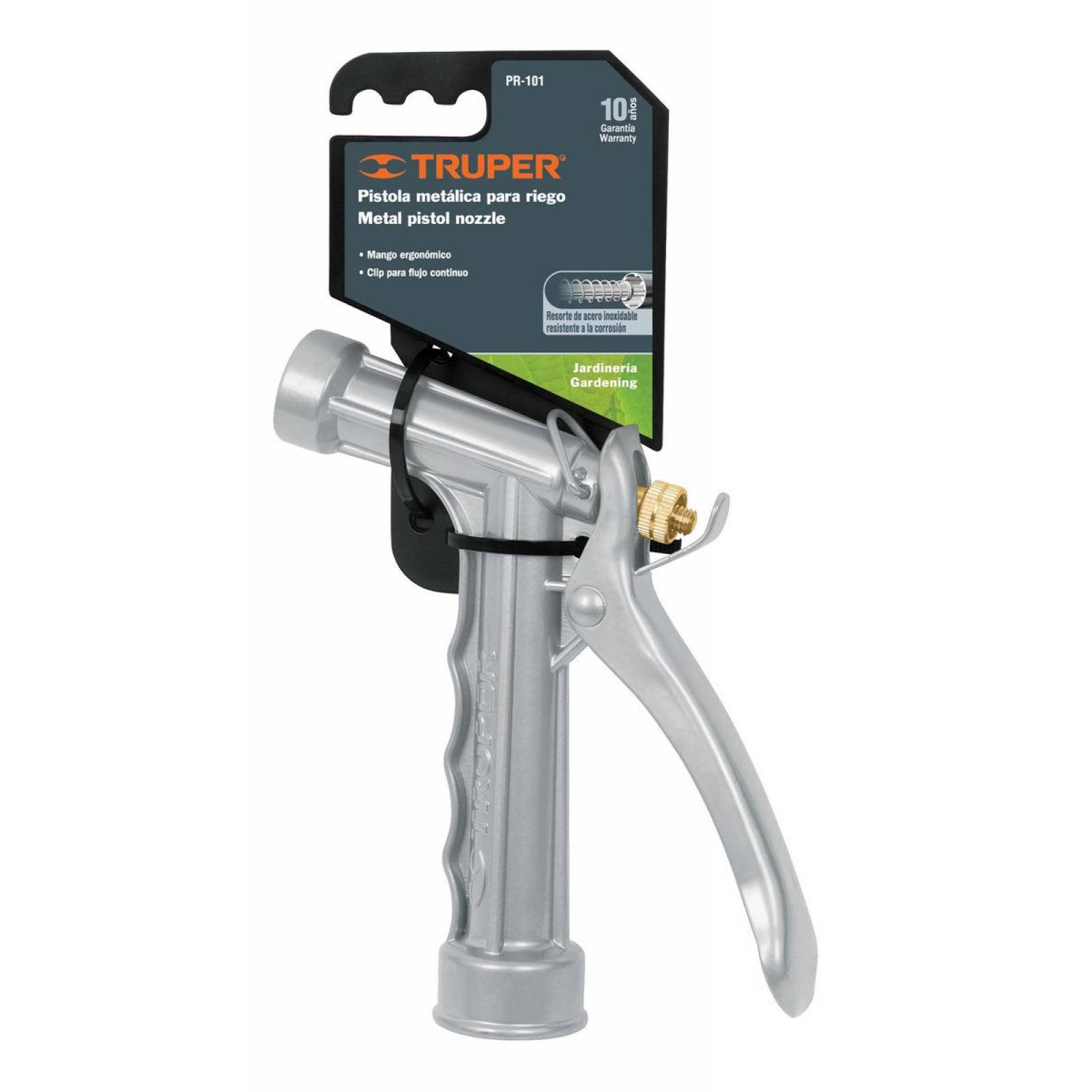 Pistola para riego Metálica Truper 